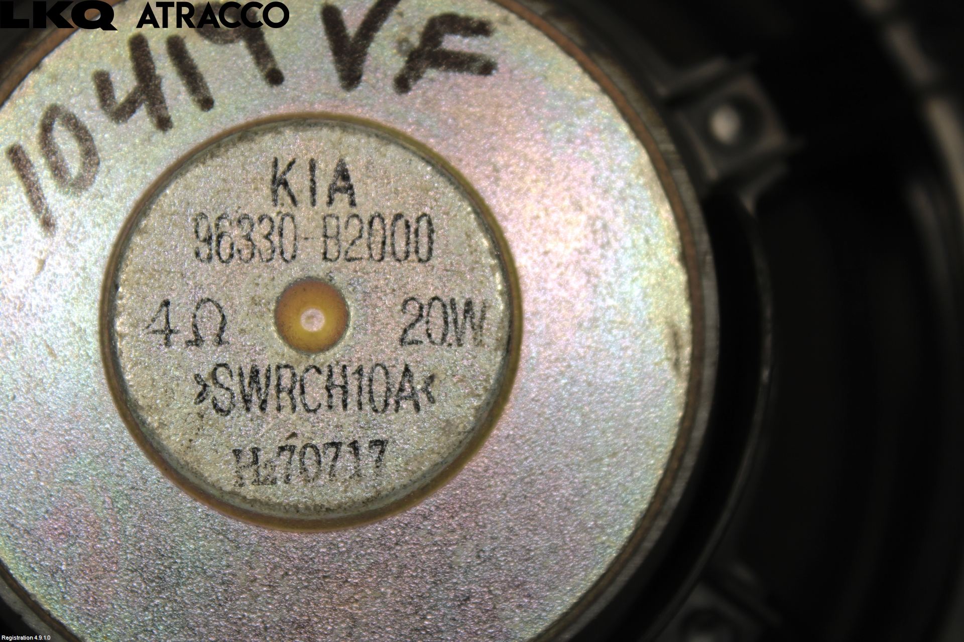 Kia SOUL 09- Innr Høyttaler