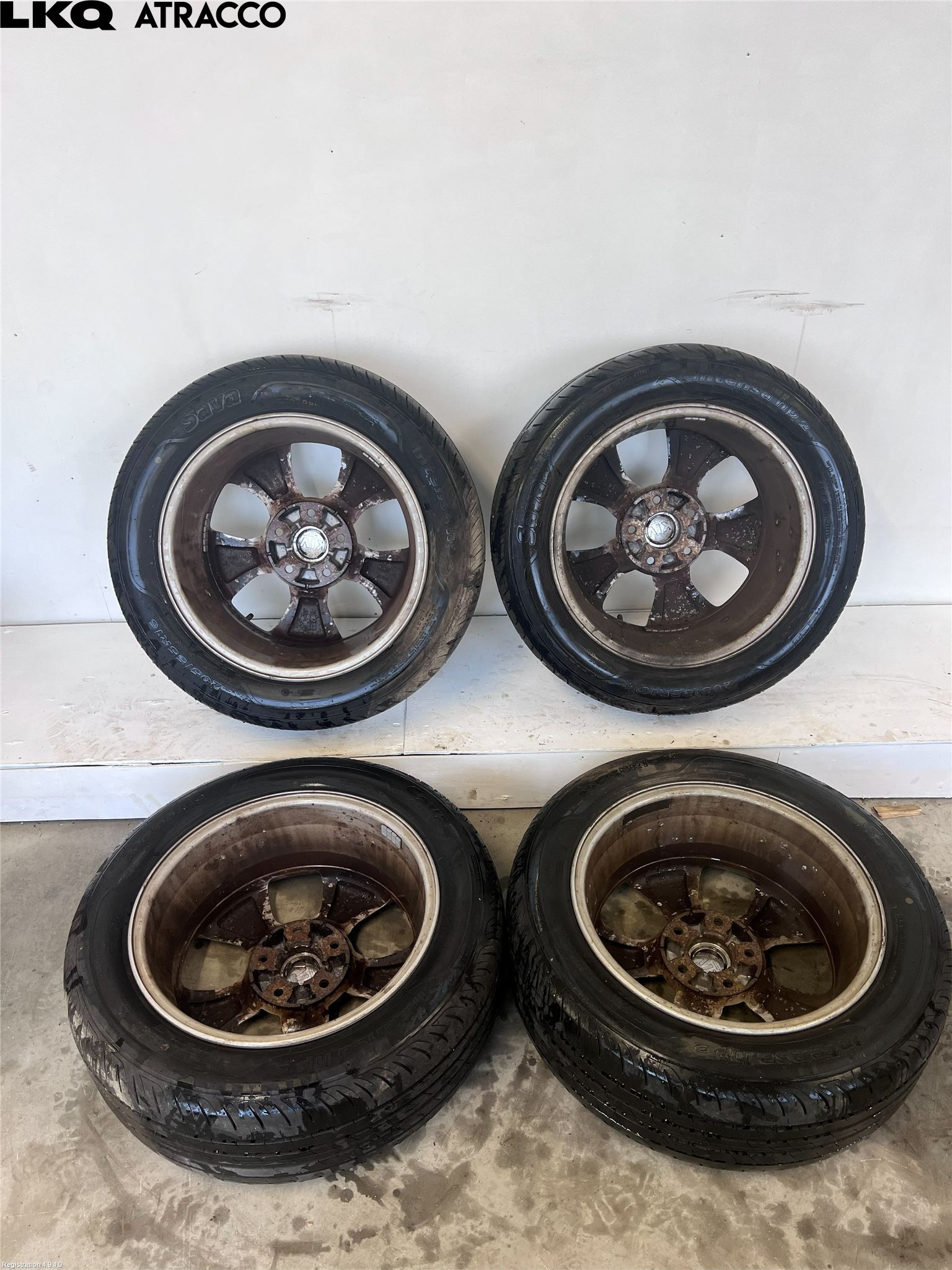 Kia CARENS III 13-19 Dekk Vinter På Alu Felg 4Stk