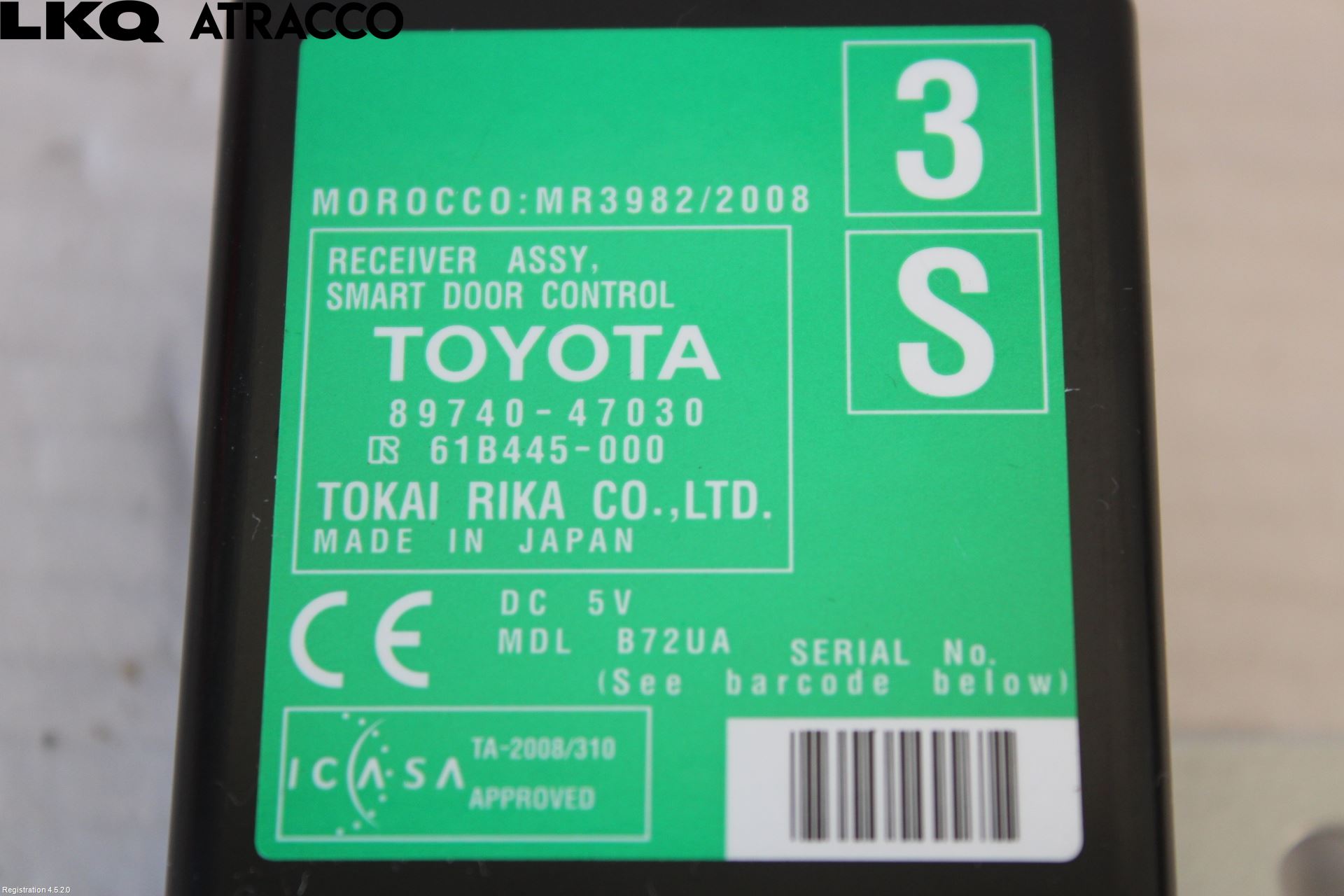 Toyota PRIUS ZVW30 09-20 Styreenhet Øvrig