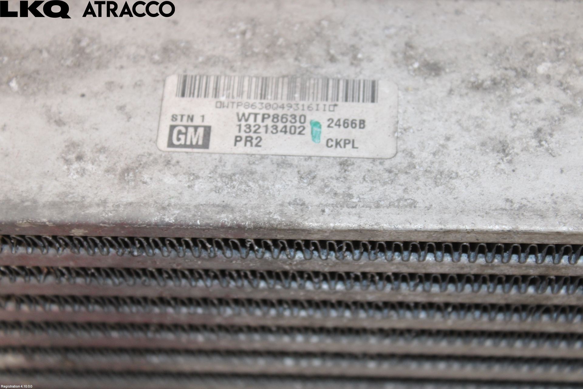 Opel ASTRA H 04-12 Intercooler Radiator