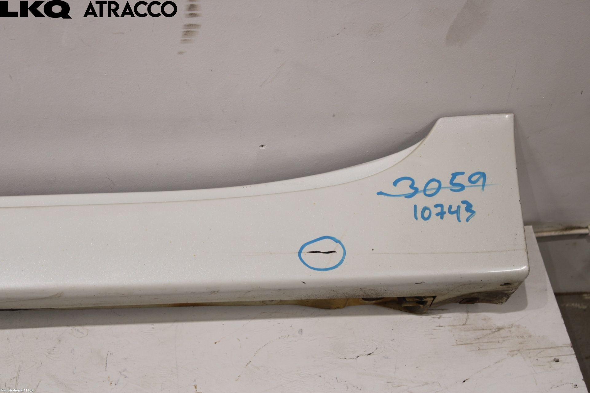 Toyota PRIUS ZVW30 09-20 Kanalskjørt Venstre