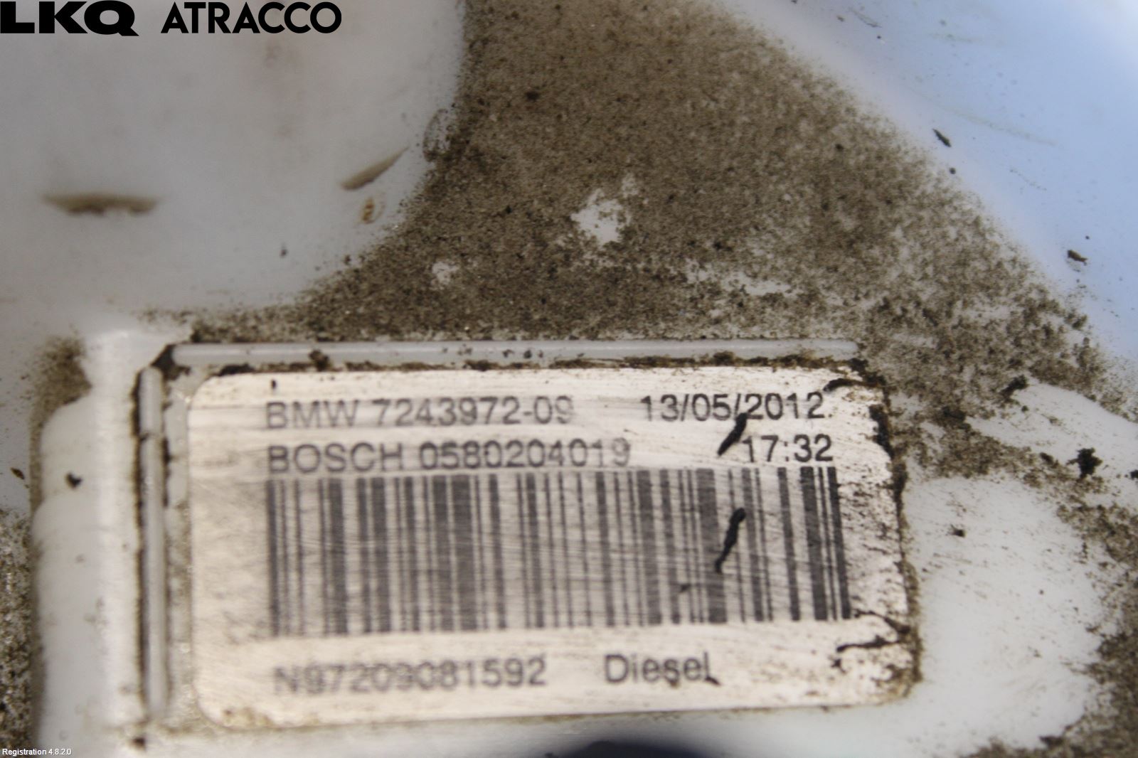 BMW 3 F30/F31/F80 12-19 Drivstoffpumpe Fødepumpe El