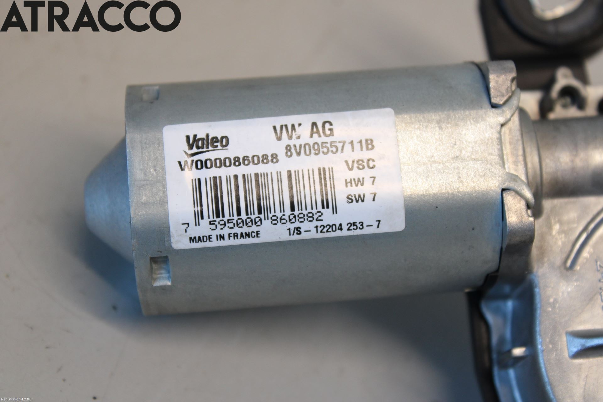 Audi Q2/SQ2 17- Viskermotor Bakluke