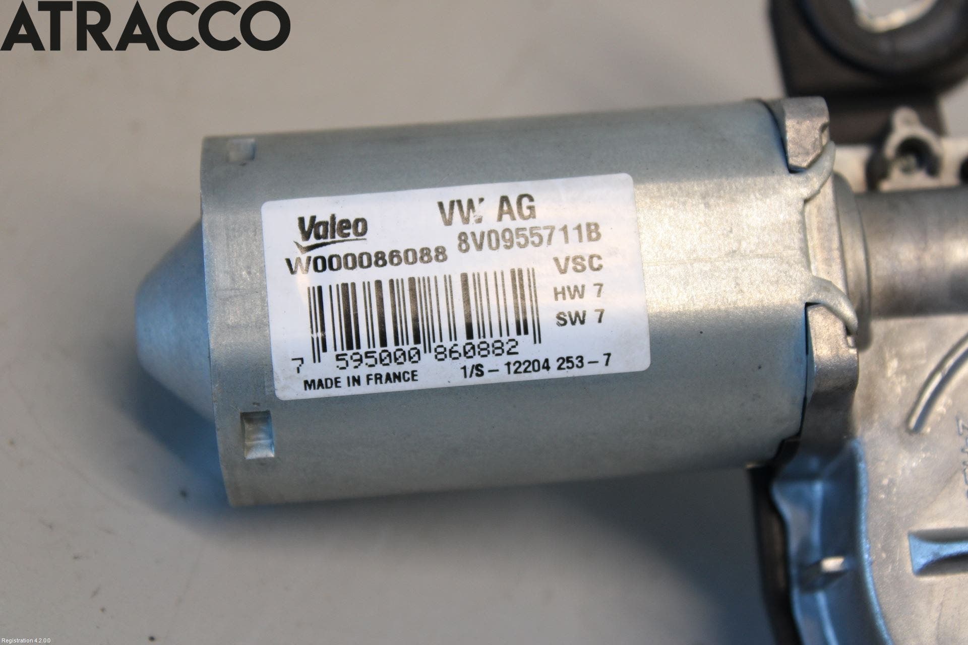 Audi Q2/SQ2 17- Viskermotor Bakluke