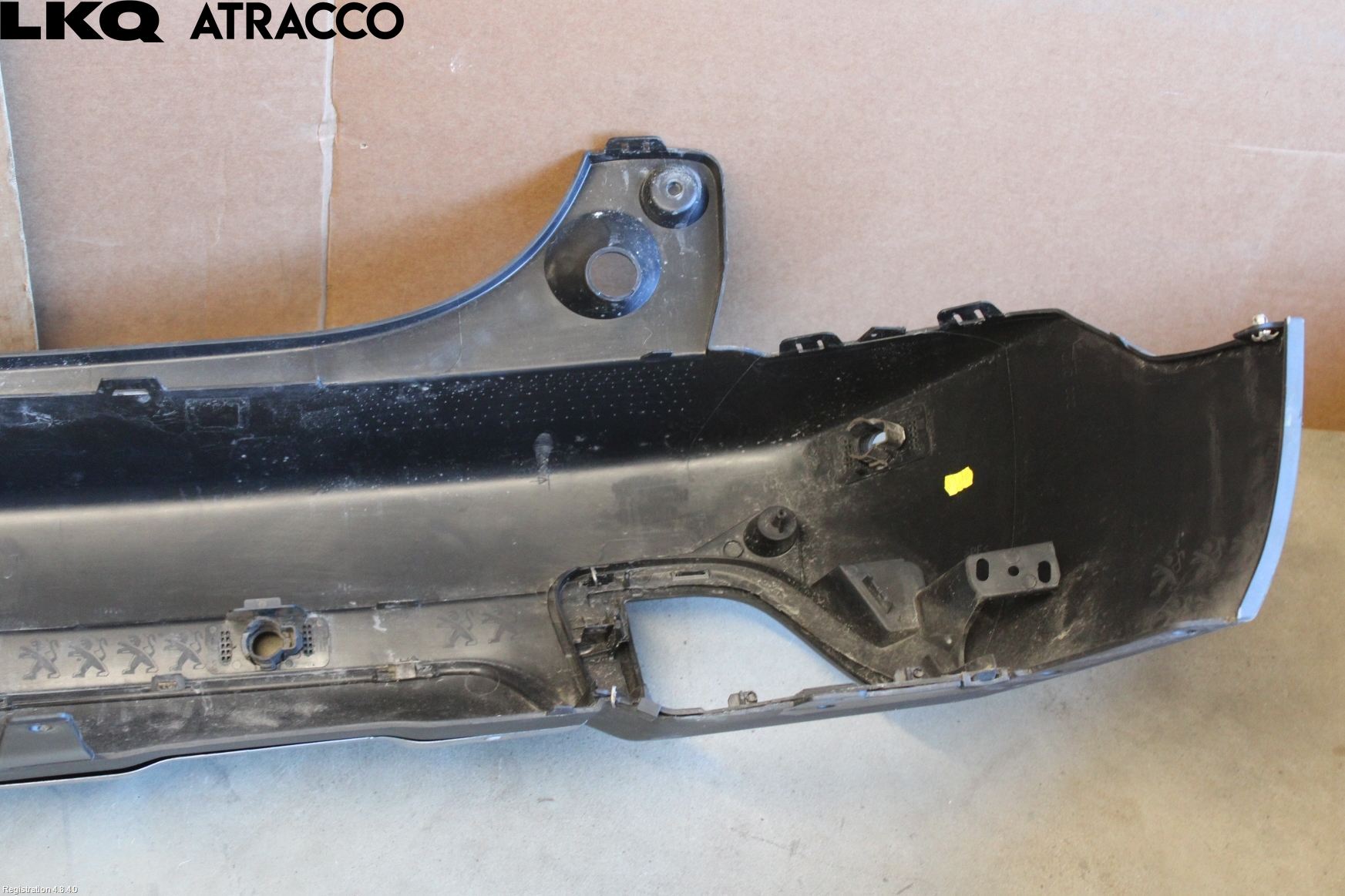 Peugeot 2008 13-20 Støtfanger Bak