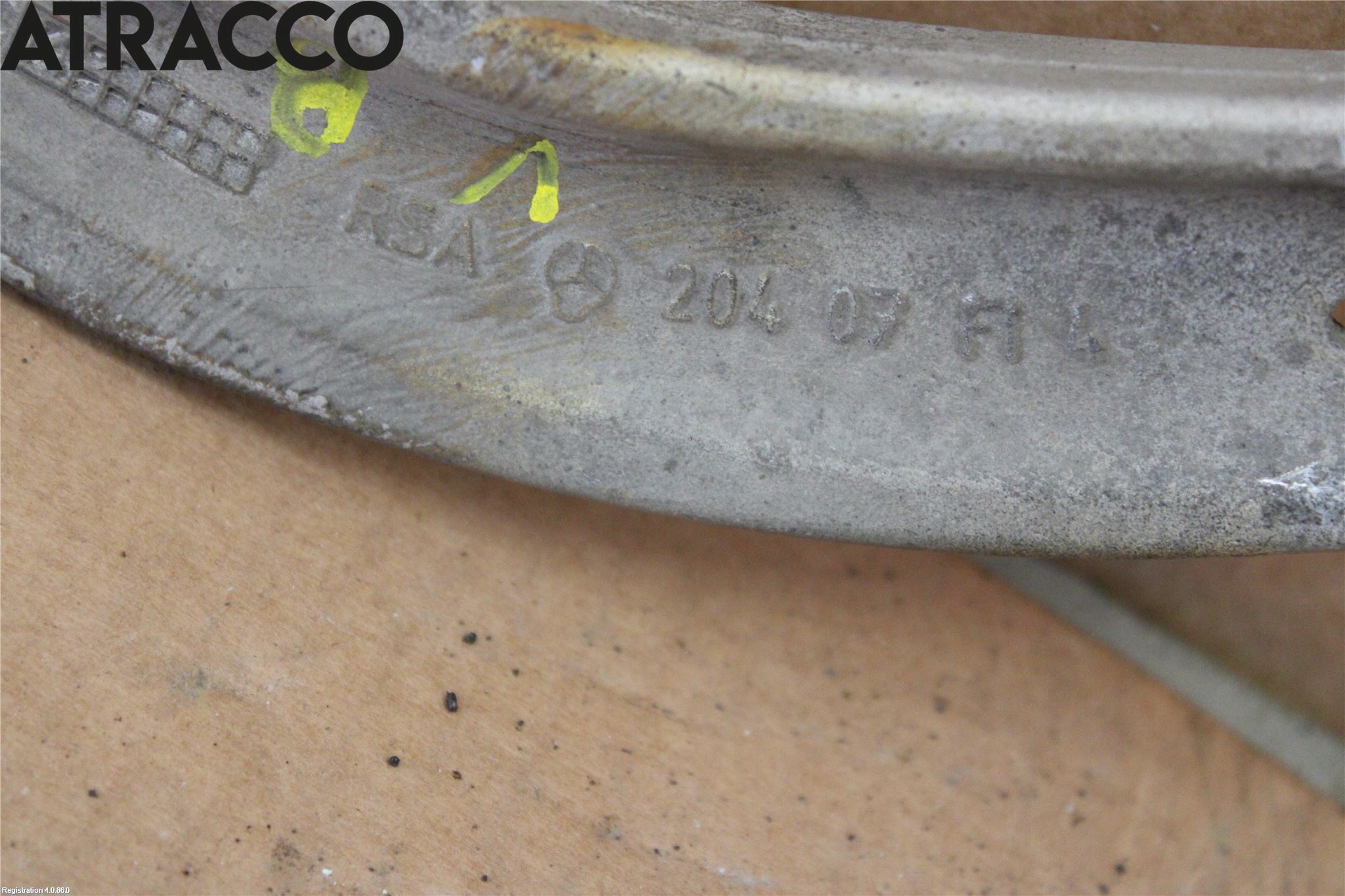 Mercedes-Benz MB C-KLASS (W205) 14-21 Bærearm Bak Venstre Øvre