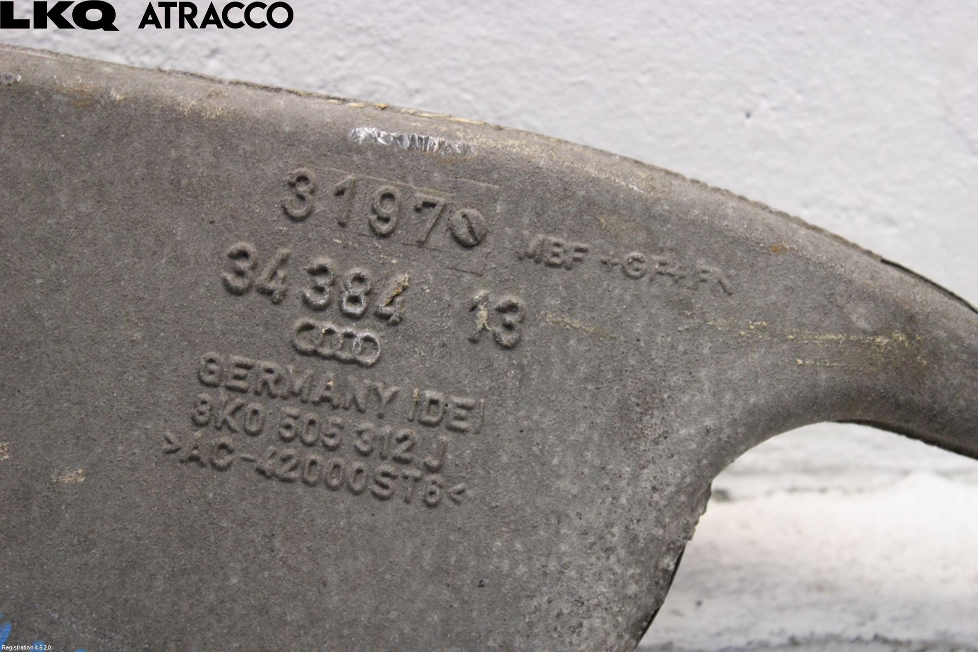 Audi S5 07- Bærearm Bak Høyre