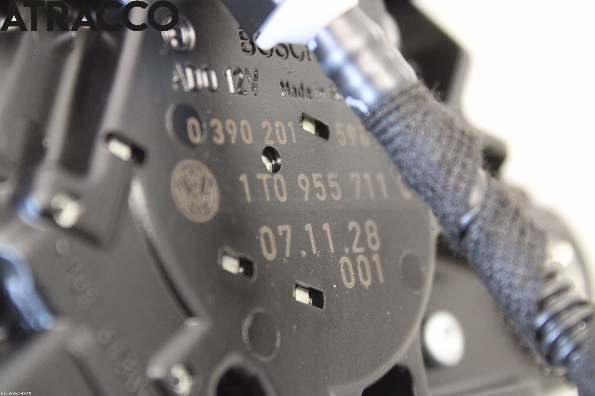 Volkswagen VW TOURAN 03-10 Viskermotor Bakluke