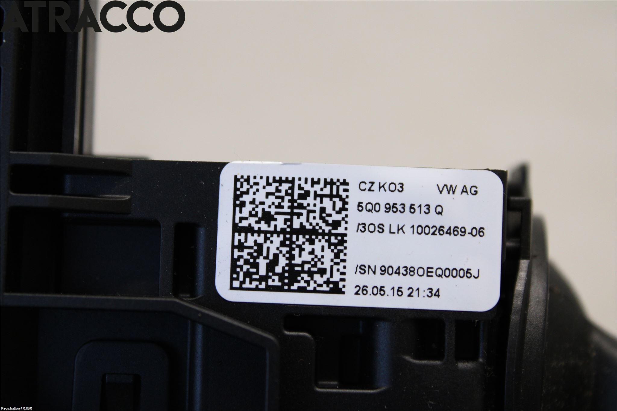 Volkswagen VW GOLF / E-GOLF VII 13-20 Bryter Ratt Kombi H Og V