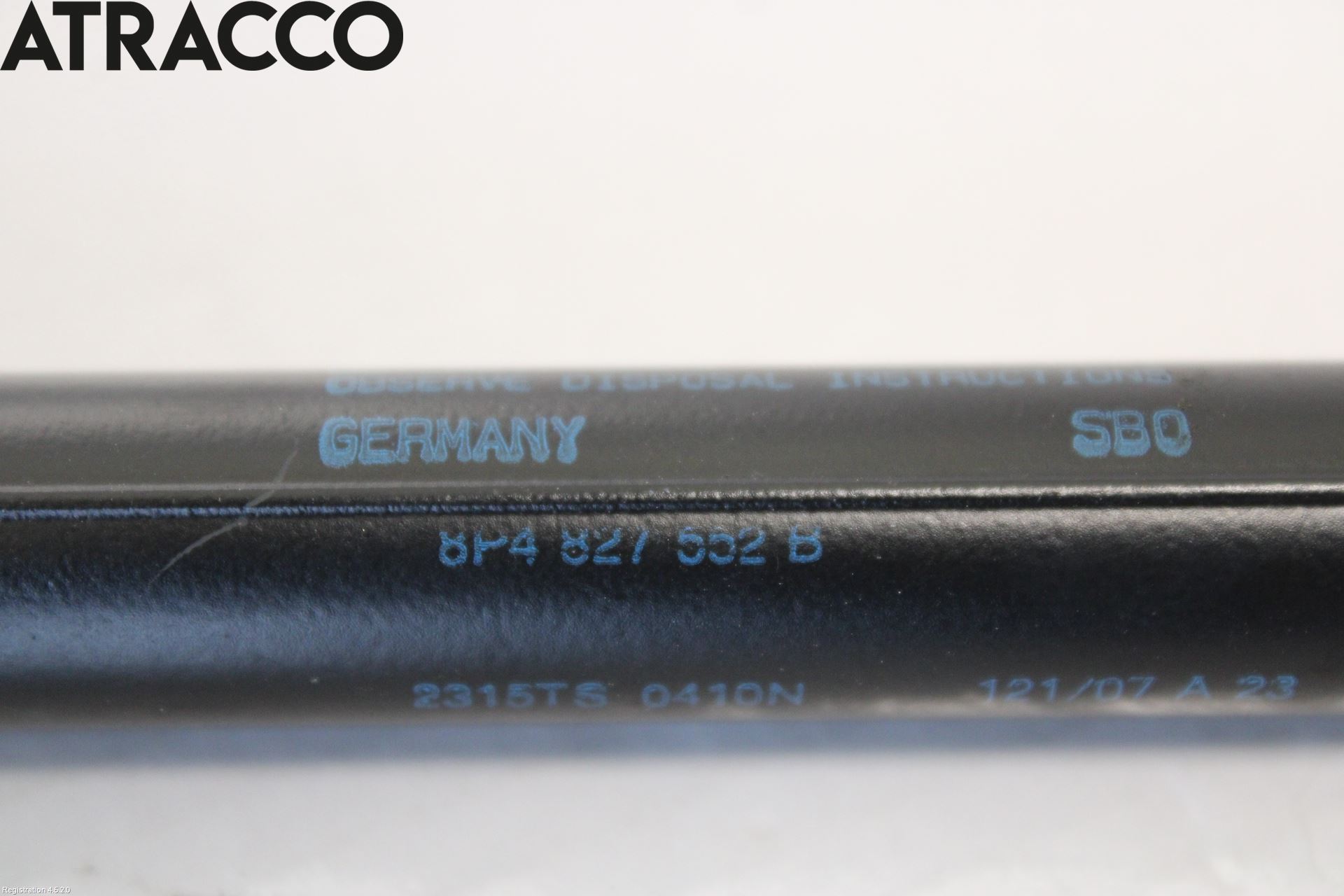 Audi A3/S3 05-13 Bakluke Demper-Gassfjær