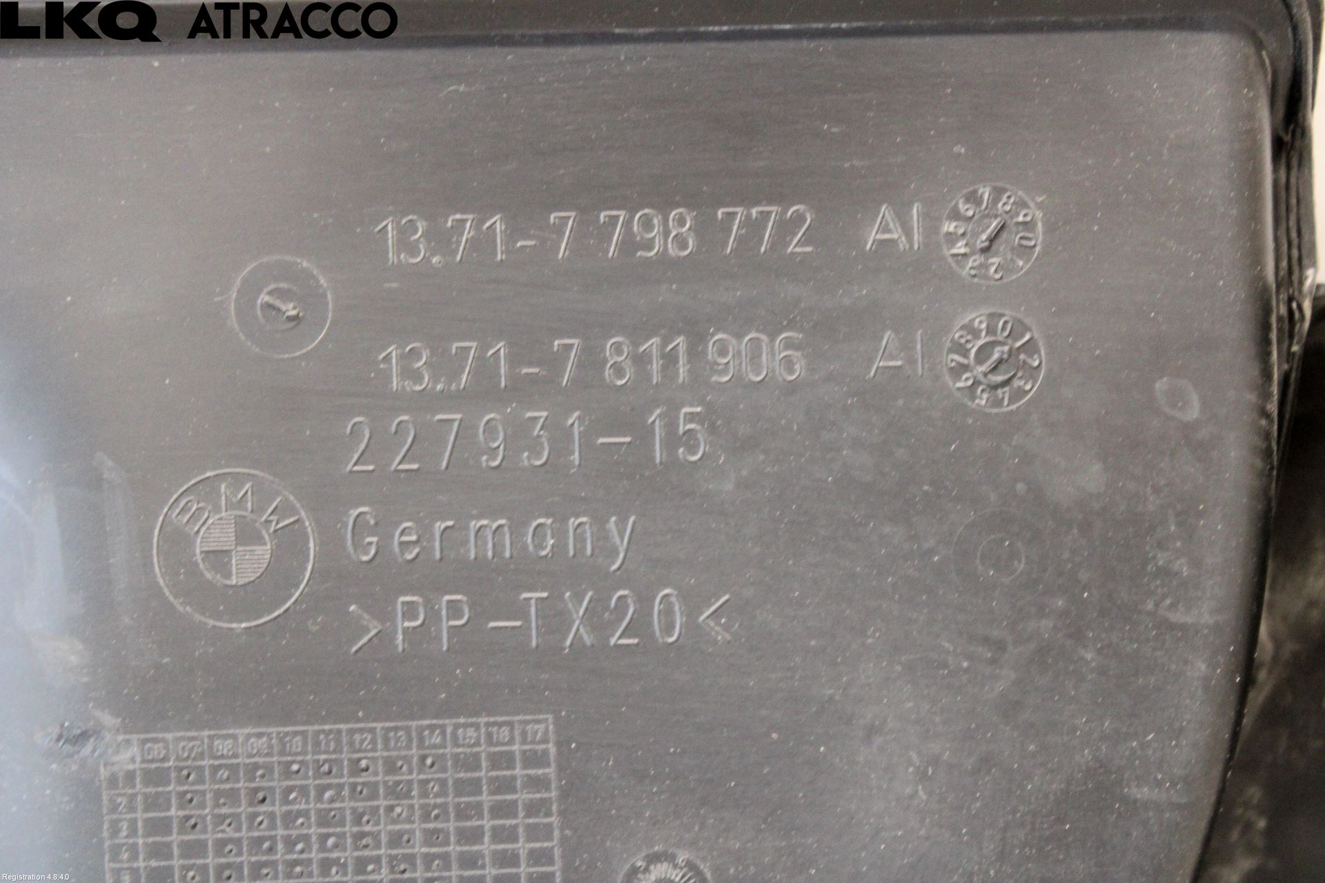 BMW X1 E84 10-15 Luftstyring Front