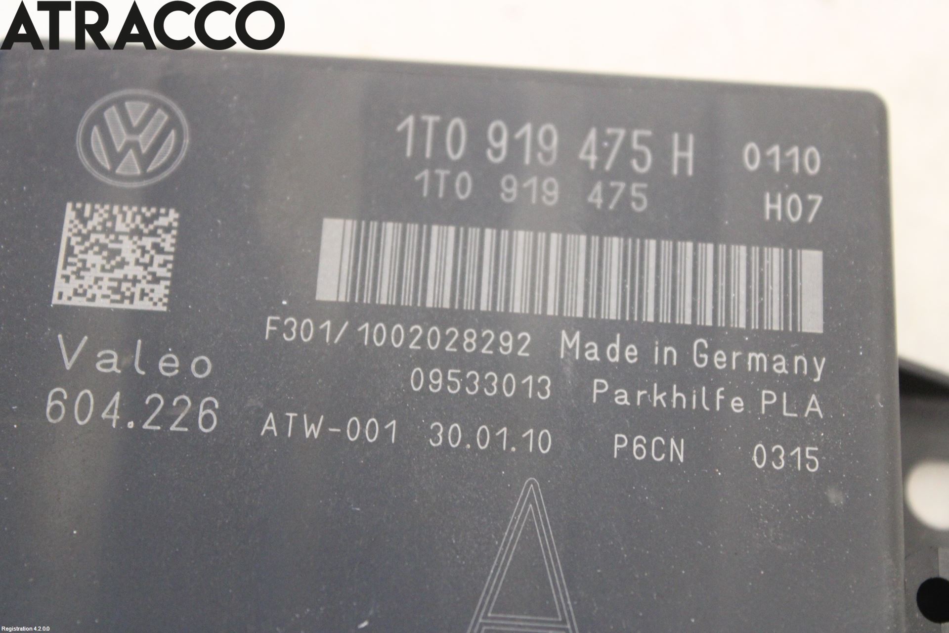 Volkswagen VW TIGUAN 07-16 Styreenhet Parkering