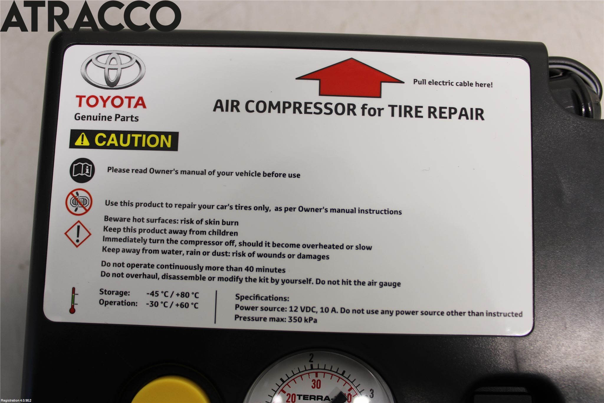 Toyota YARIS XP130 12-14 Kompressor Dekk