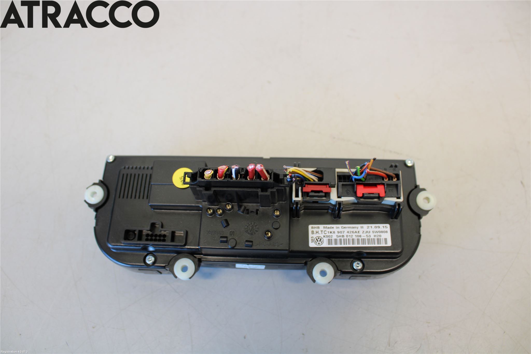 Volkswagen VW CADDY 16-20 Varme Ac Betjening-Display