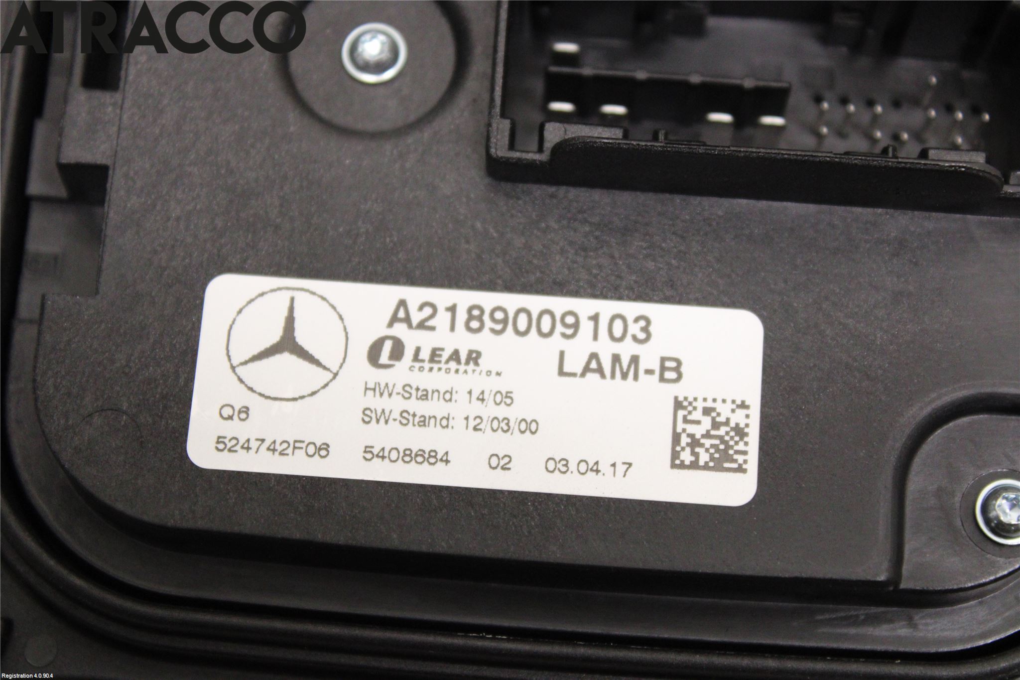 Mercedes-Benz MB B-KLASS (W246/W242) 12-19 Styreenhet Xenon