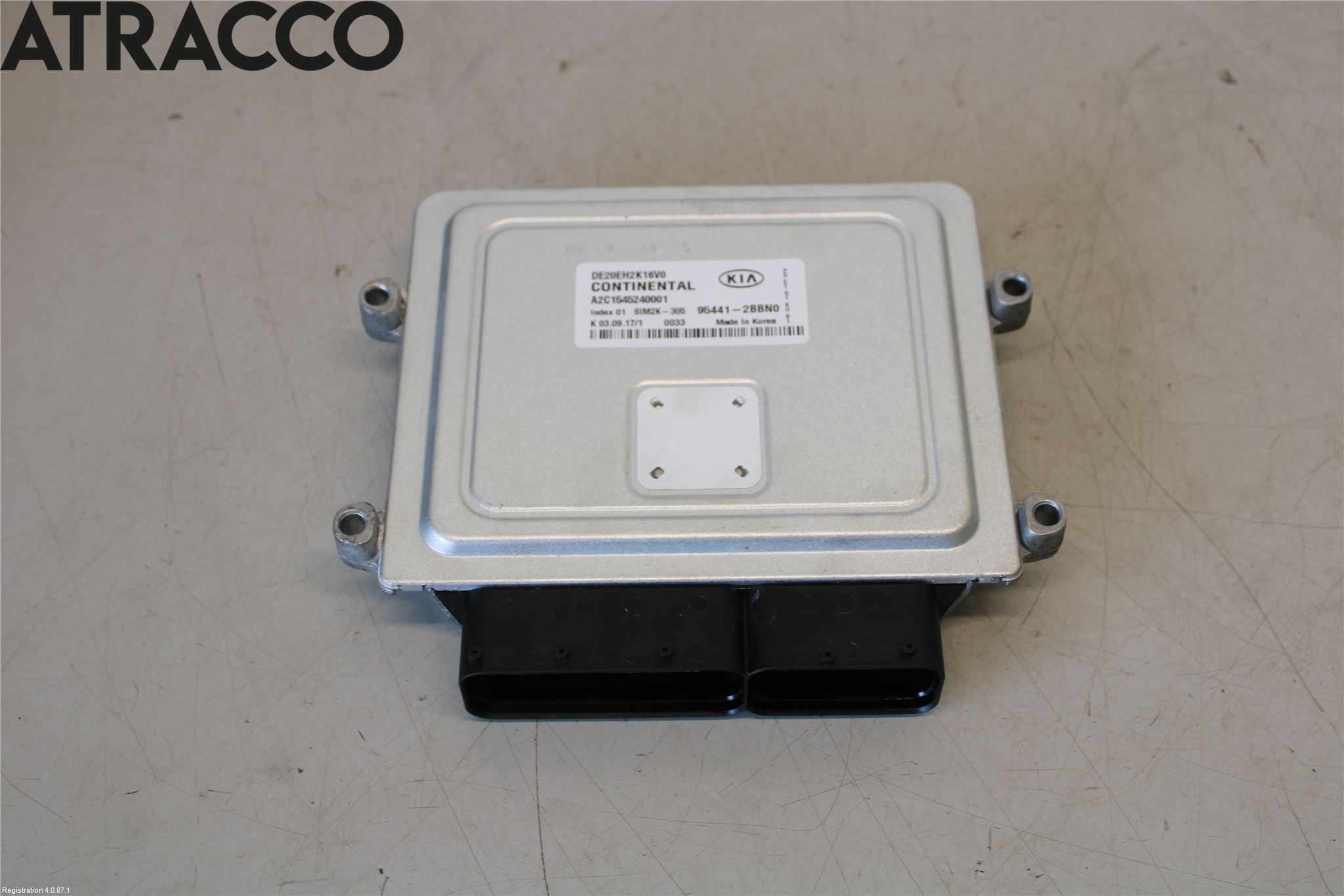 Kia NIRO (DE) 17-22 Styreenhet Gearkasse