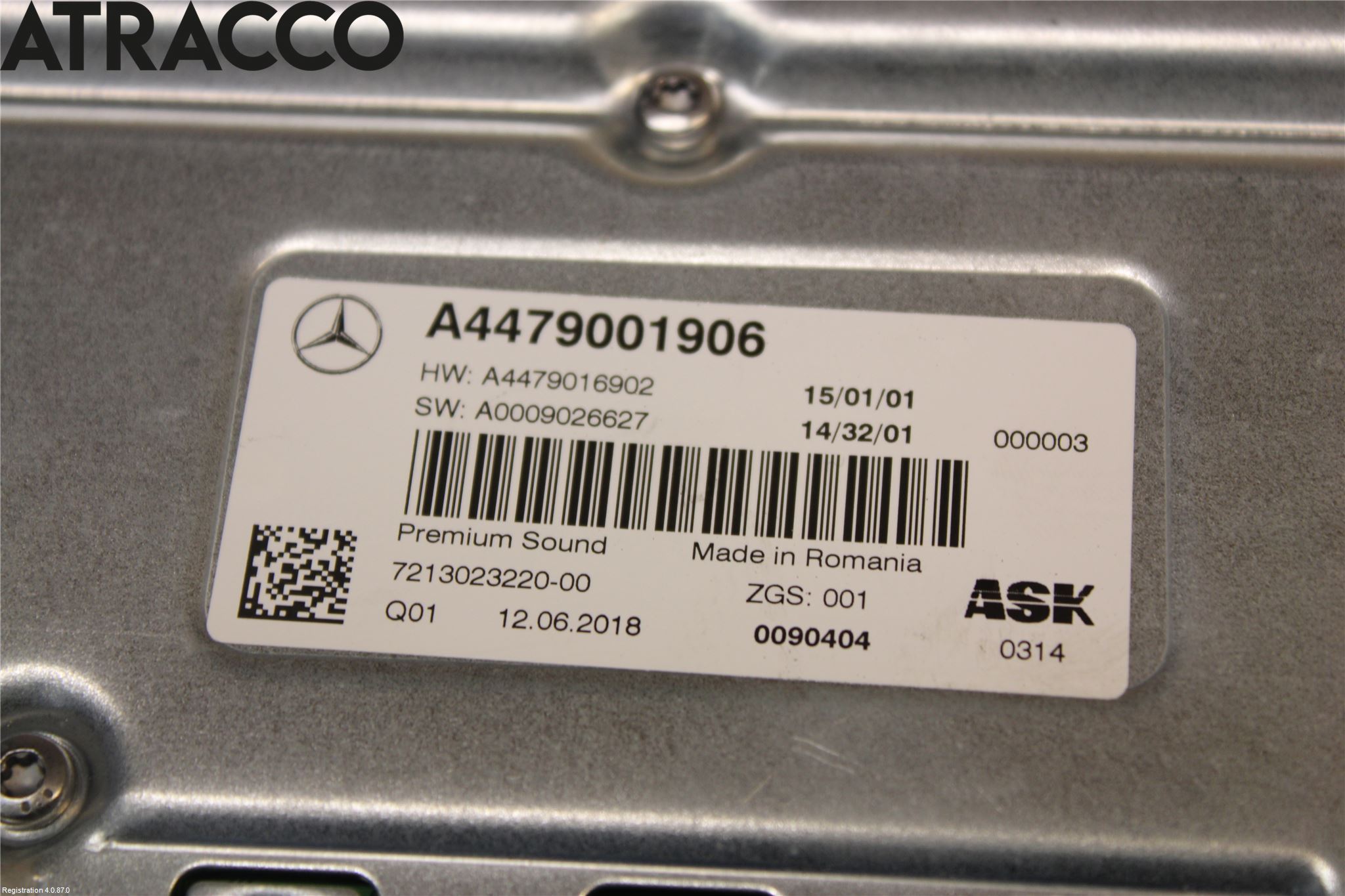 Mercedes-Benz MB VITO/V-KLASS (W640,W447,W448) 14- Stereo Forsterker