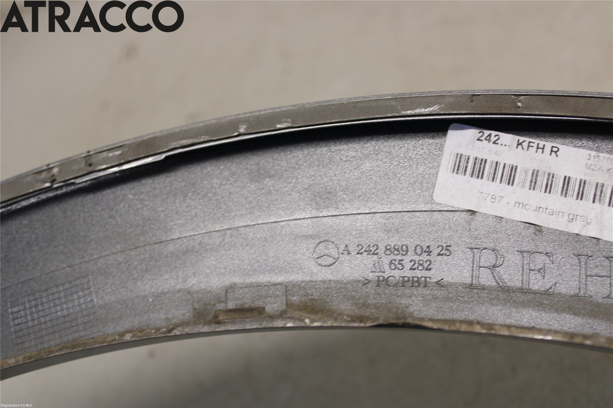 Mercedes-Benz MB B-KLASS (W246/W242) 12-19 Hjulbuelist
