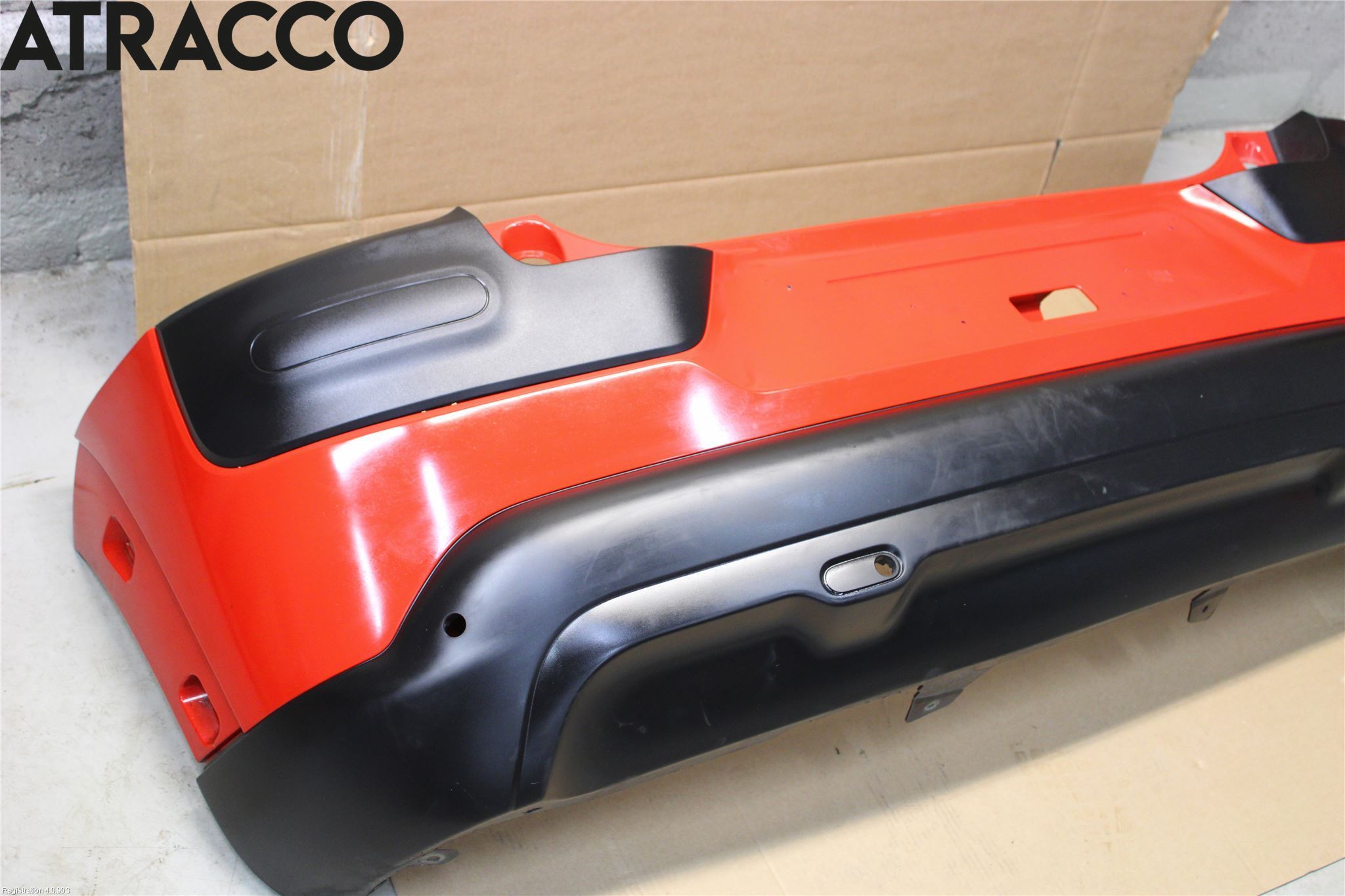 Citroen C4 CACTUS 14-20 Støtfanger Bak