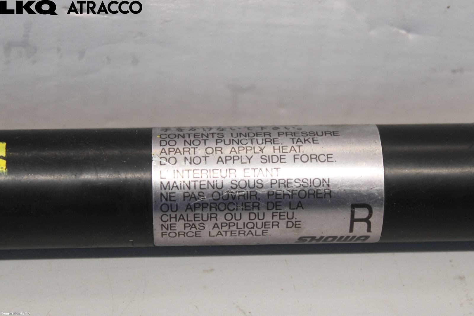 Subaru FORESTER SG 03-05 Bakluke Demper-Gassfjær