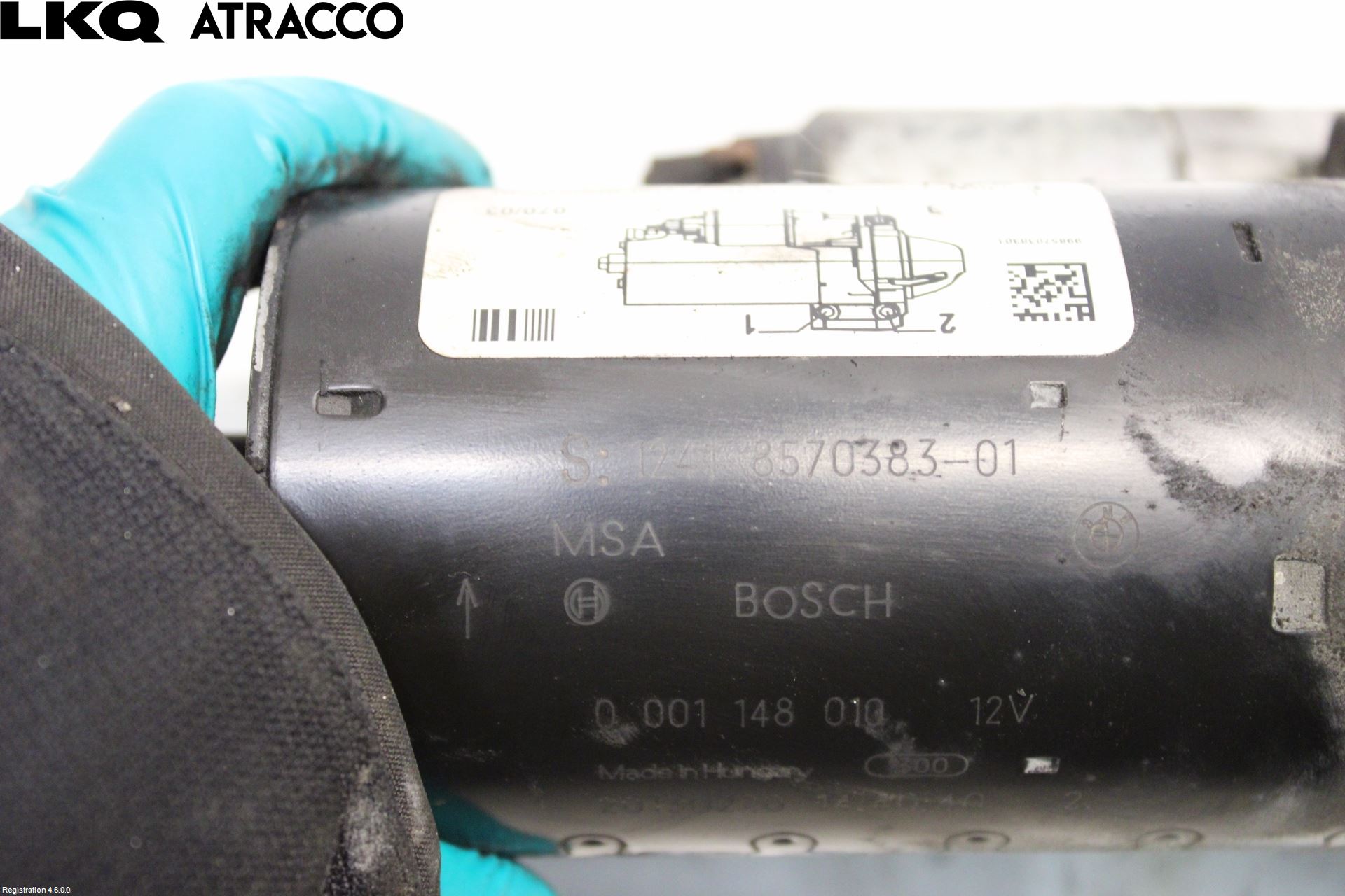 BMW 3 F30/F31/F80 12-19 Startmotor Diesel