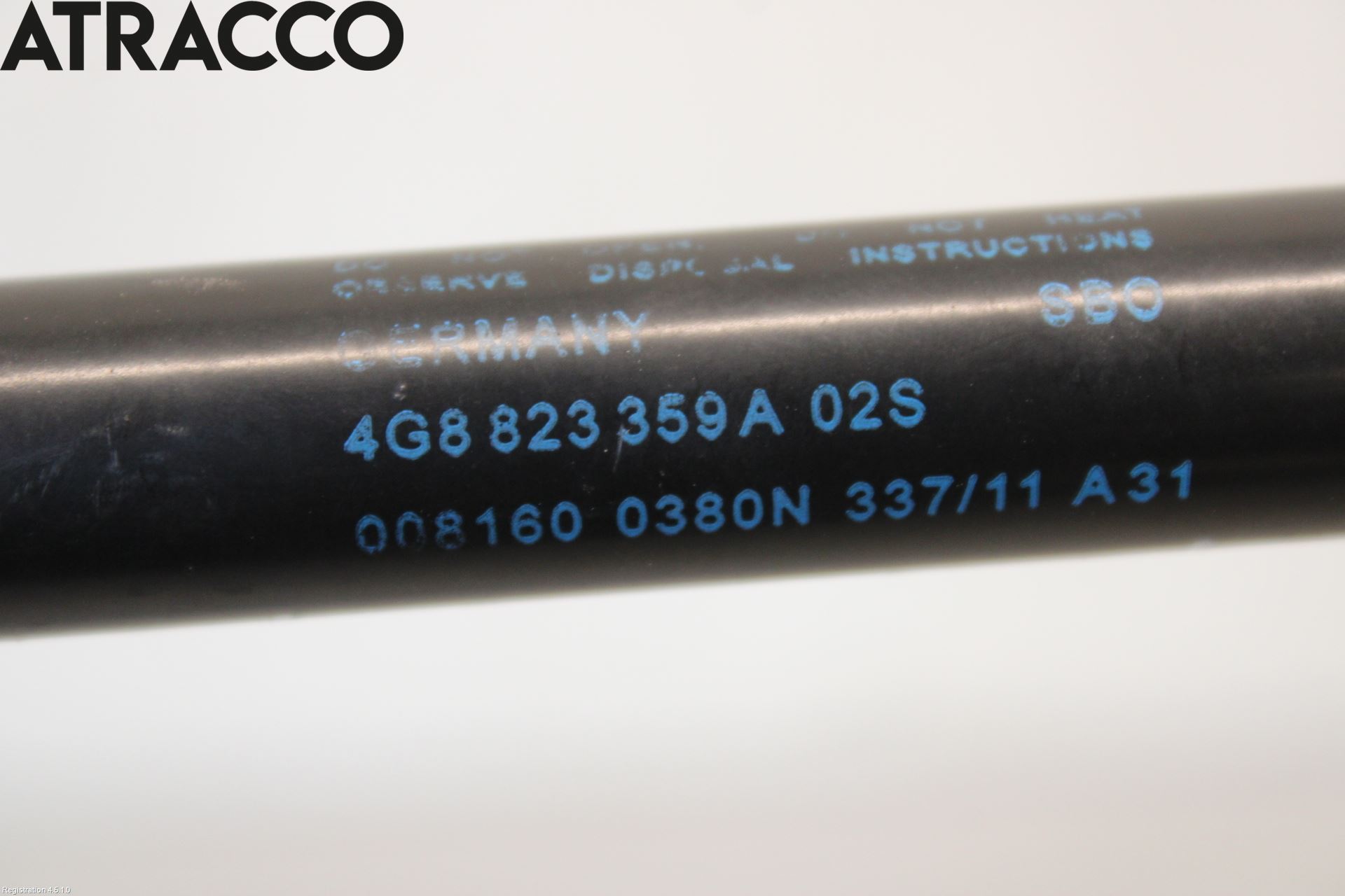 Audi A6/S6 4G 11-18 Panser Demper-Gassfjær