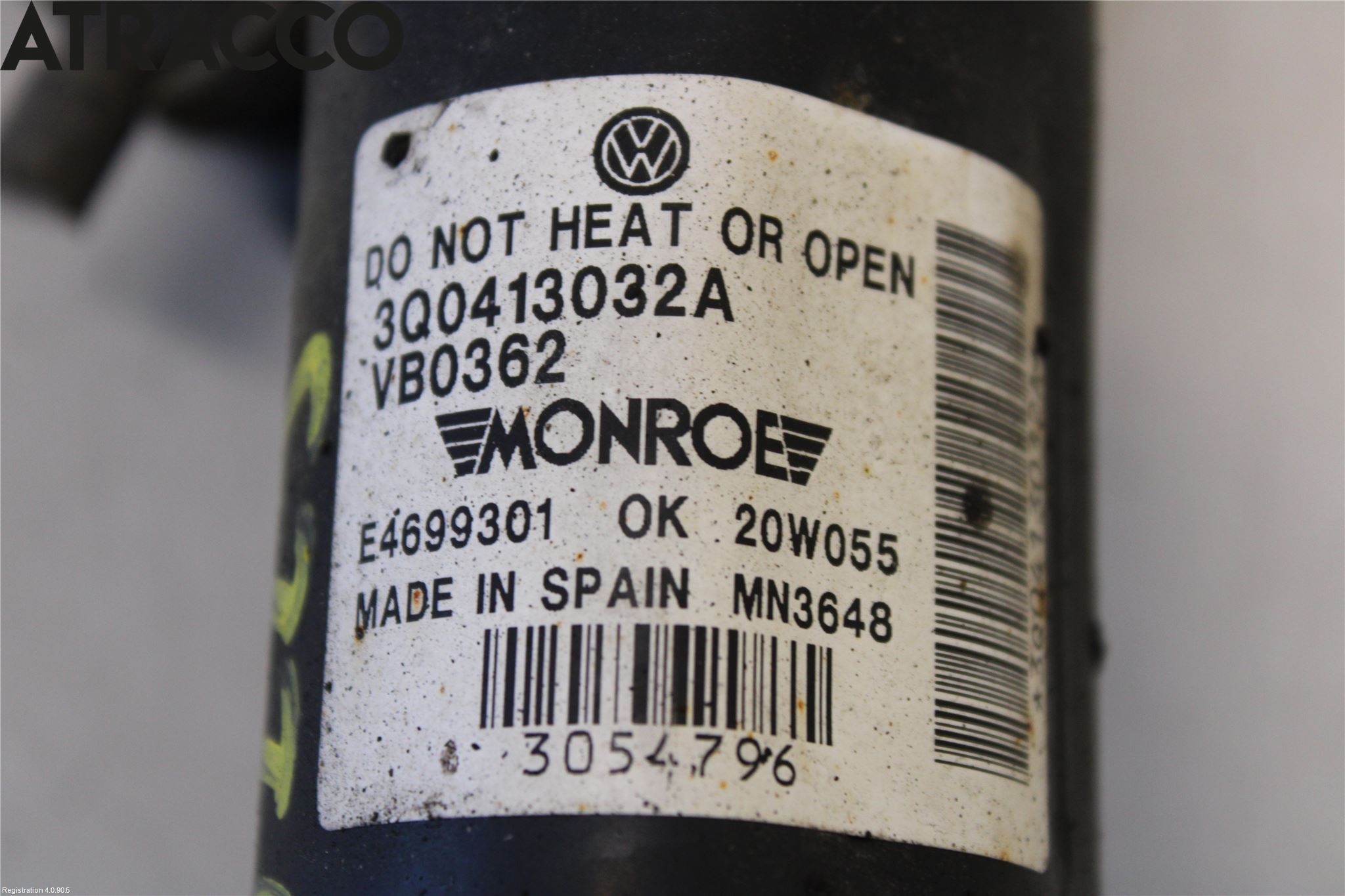 Skoda SUPERB 16-24 Fjærbein Foran Venstre