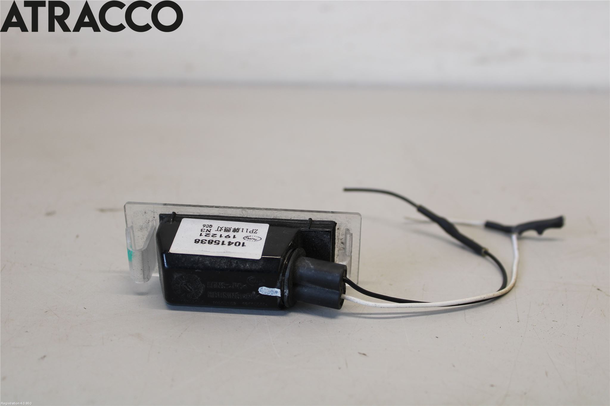 MG ZS EV 20- Skilt Belysning