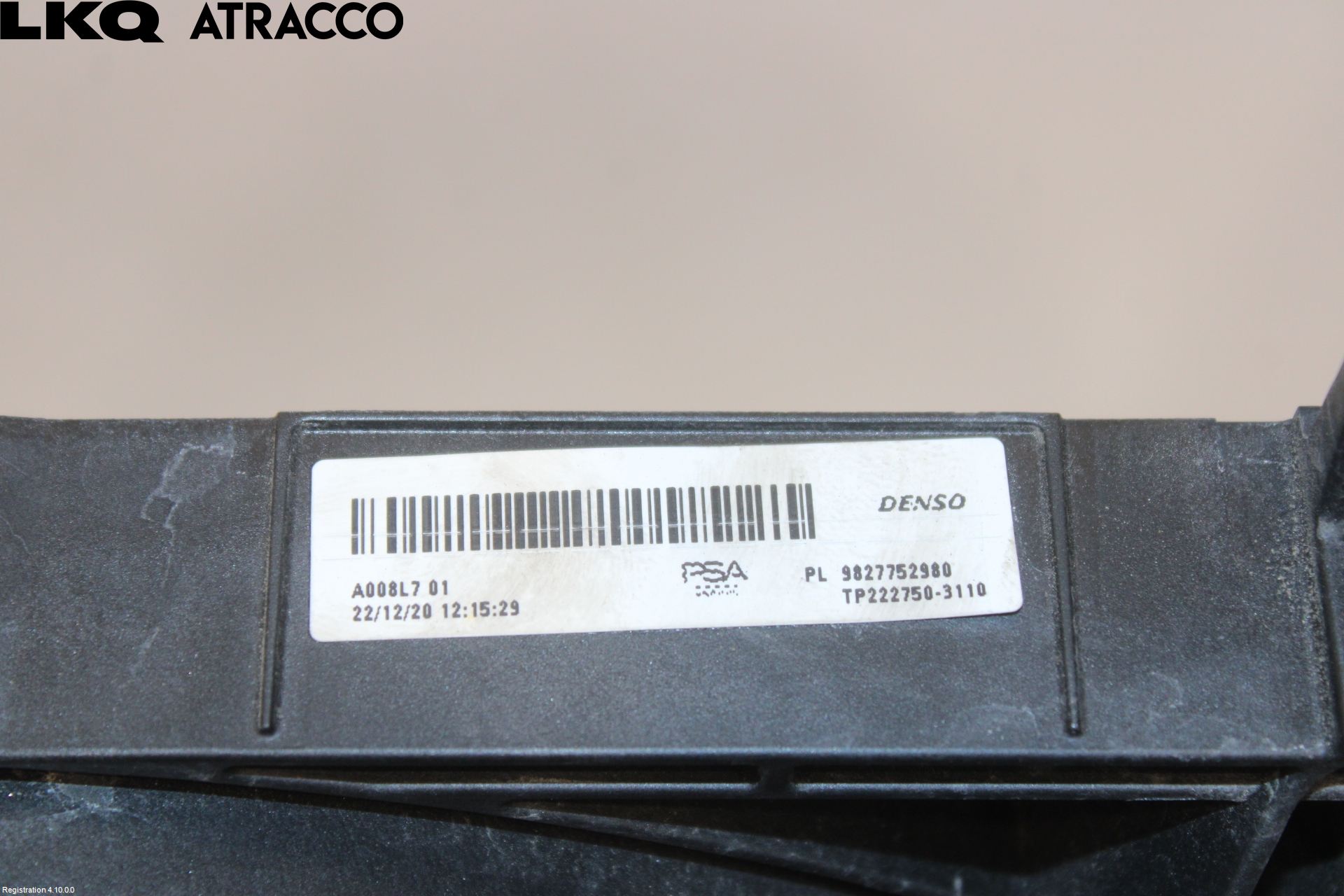 Peugeot 208/E-208 20- Kjølevifte Elektrisk