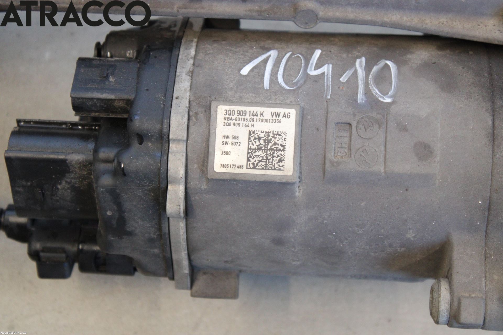 Audi Q2/SQ2 17- Servo Snekke - Tannstang