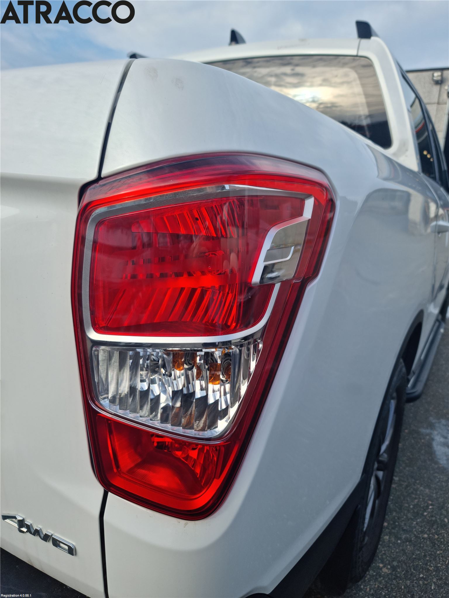 SsangYong SSANG YONG MUSSO Baklykt Høyre