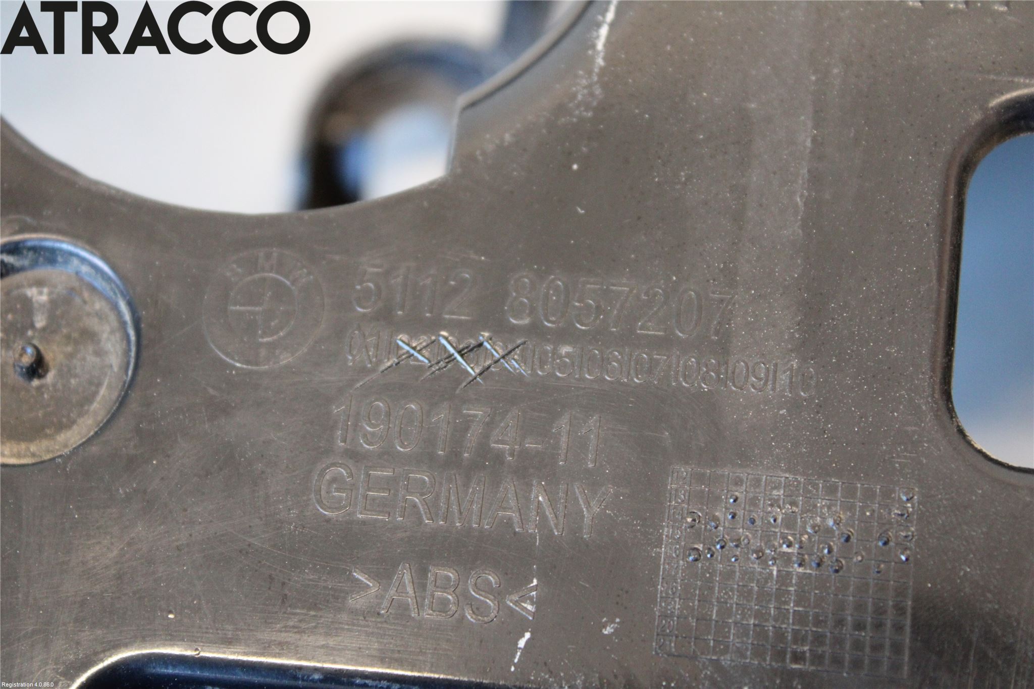 BMW 3 GT F34 13-19 Støtfanger Bak Hjørne Venstre