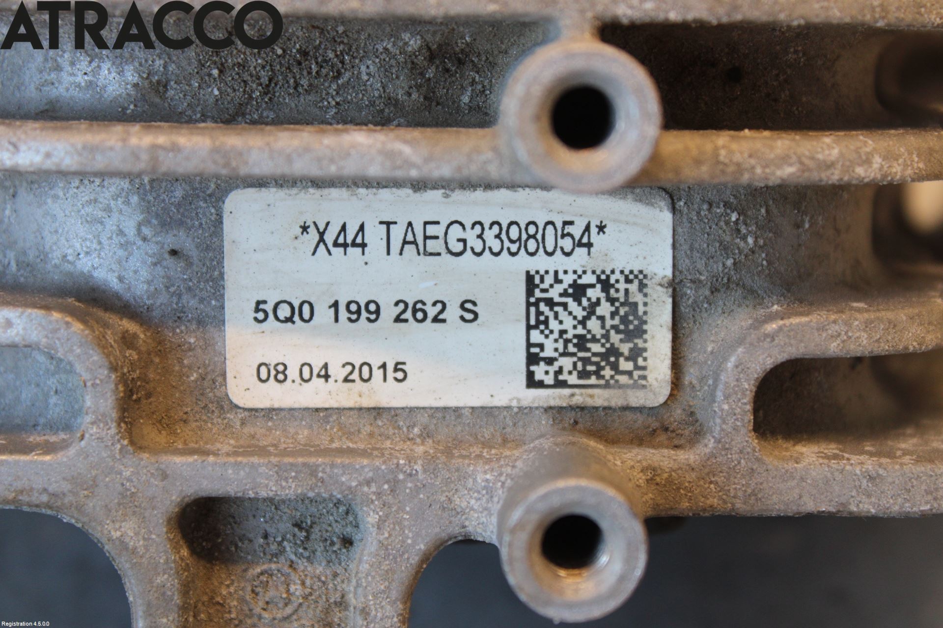 Volkswagen VW GOLF / E-GOLF VII 13-20 Motor Feste Stål-Alu