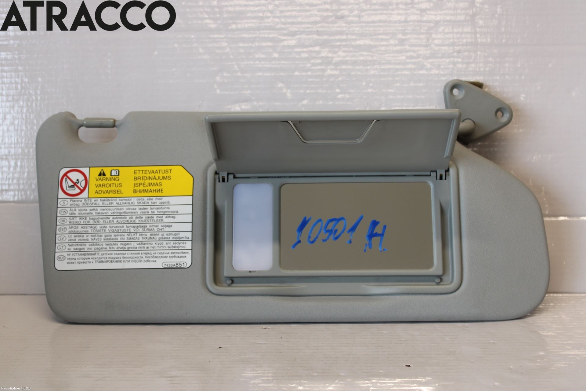 Mitsubishi OUTLANDER 07-12 Innr Solskjerm