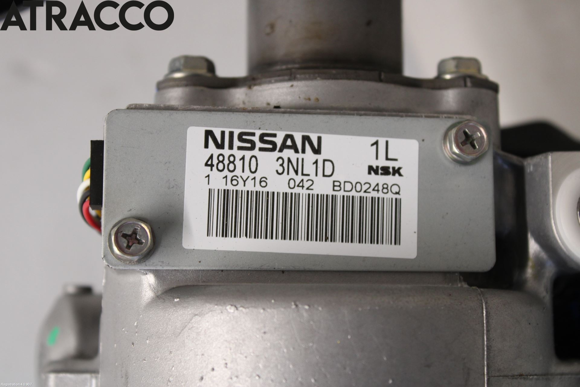 Nissan LEAF 11-17 Rattakselaggregat Innebygd Servo