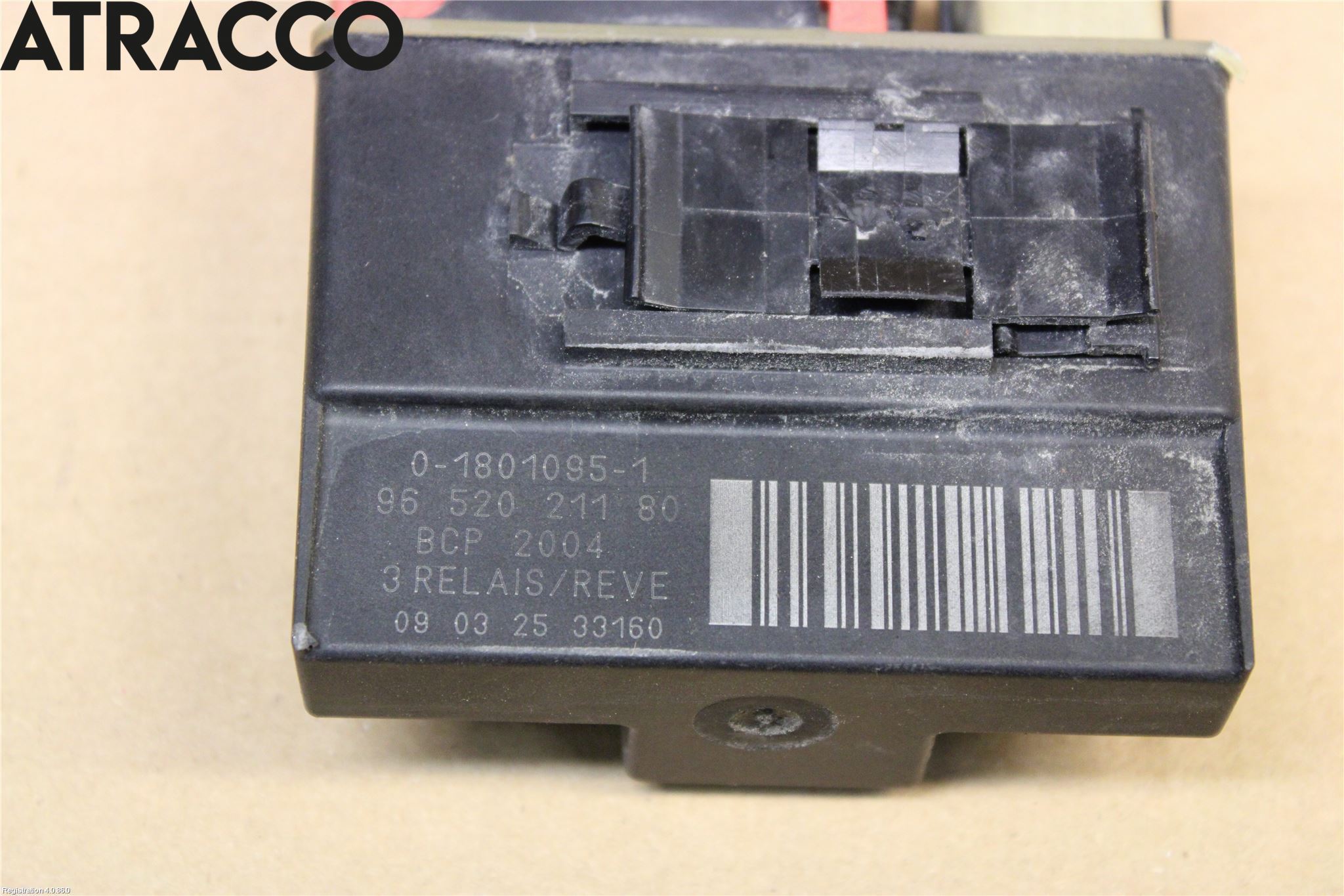 Peugeot PARTNER 08-15 Rele Kjølevifte