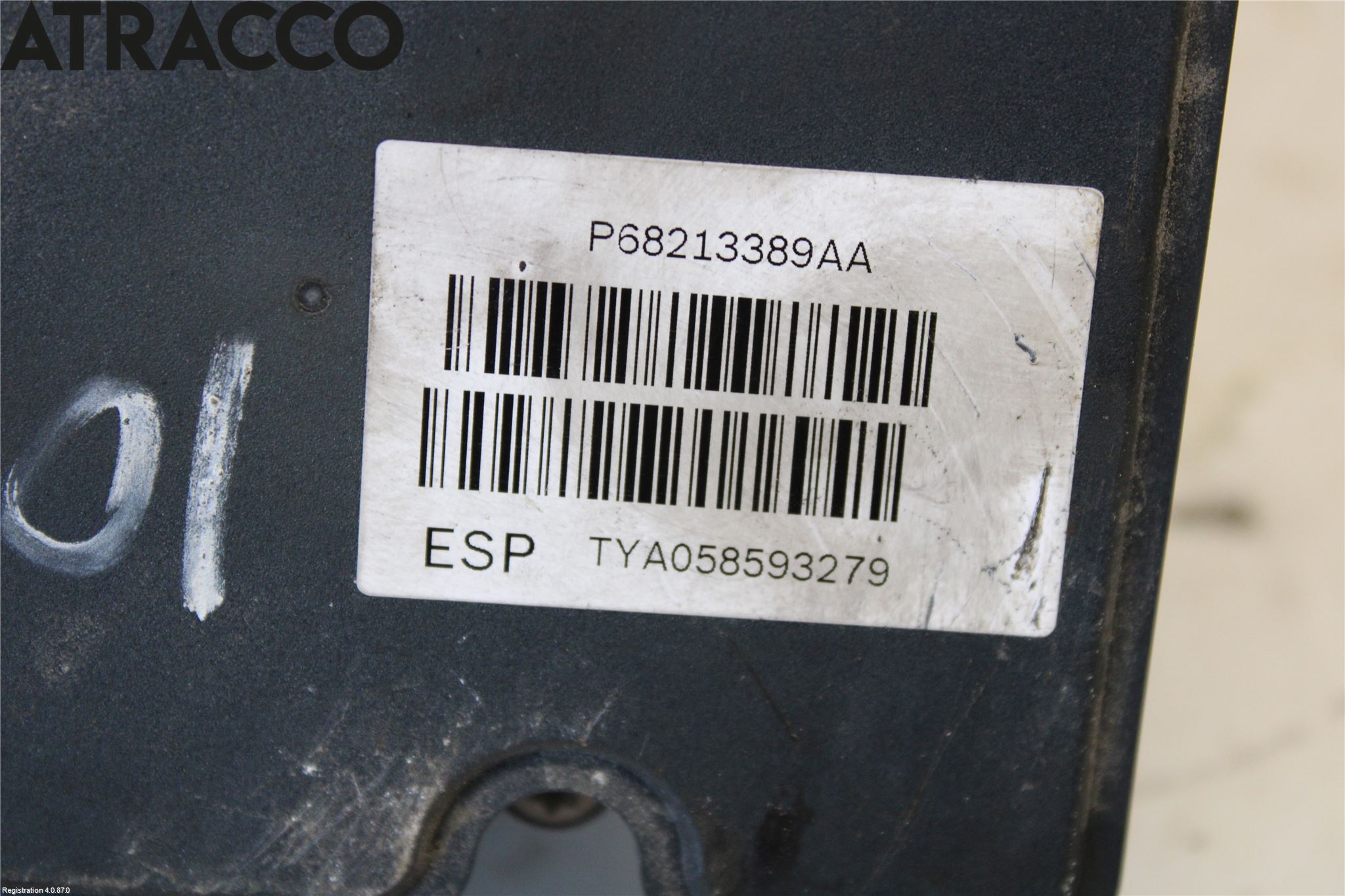 Fiat 500 07- Abs Hydraulikkaggregat