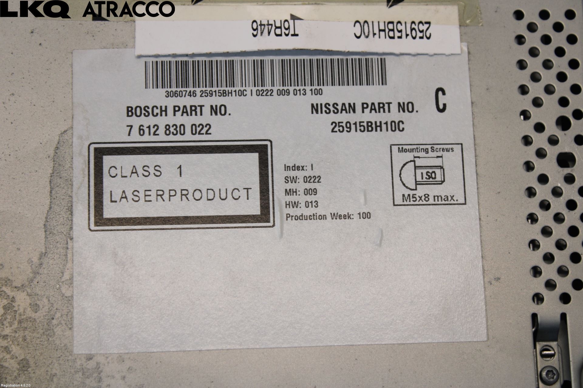 Nissan QASHQAI   07-10 Stereo Radio Med Cd