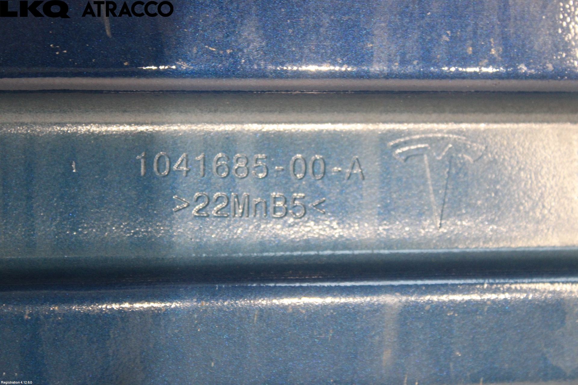 Tesla MODEL S 13- Støtfanger Bak Bjelke