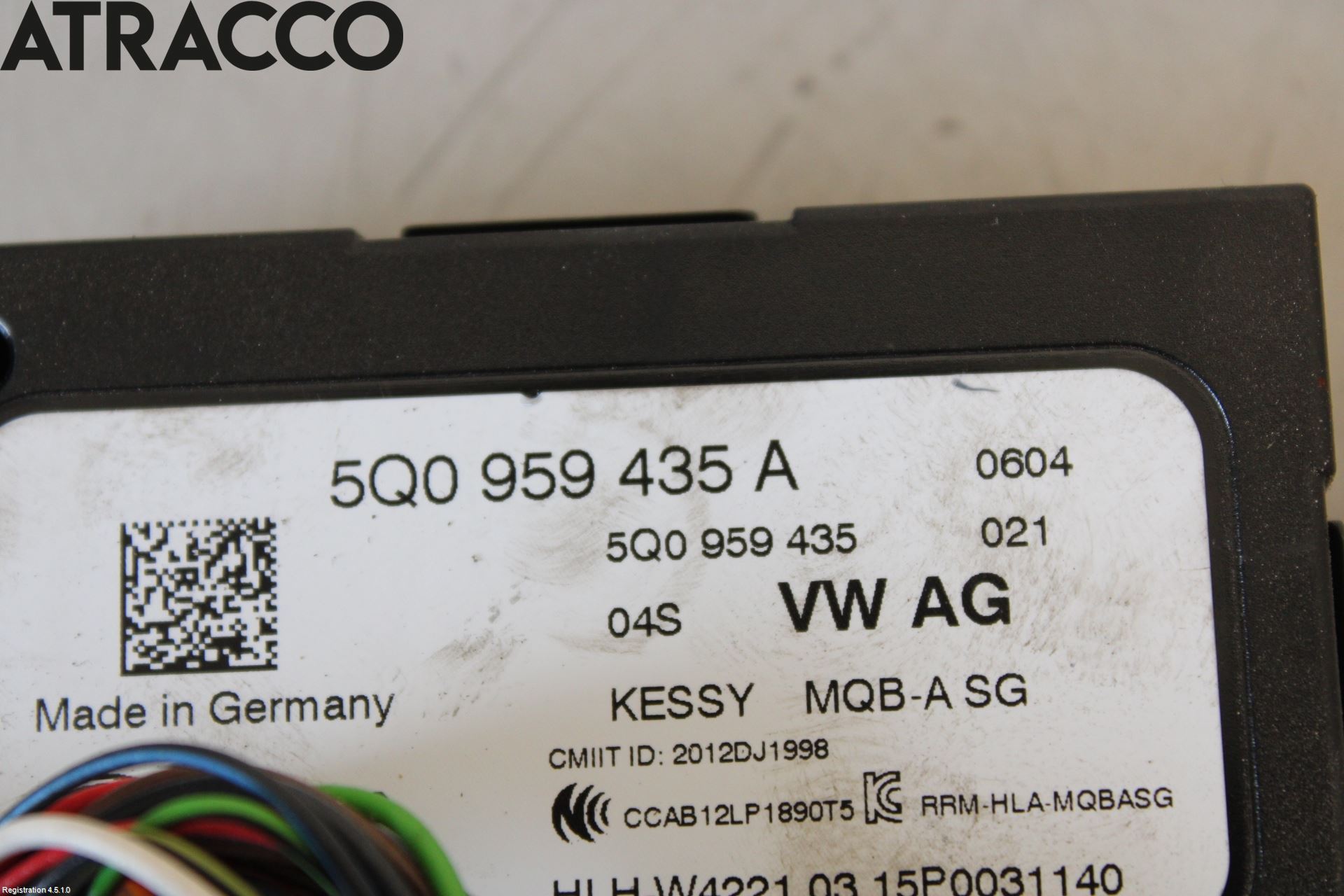 Volkswagen VW GOLF / E-GOLF VII 13-20 Styrenhet Nyckellös System