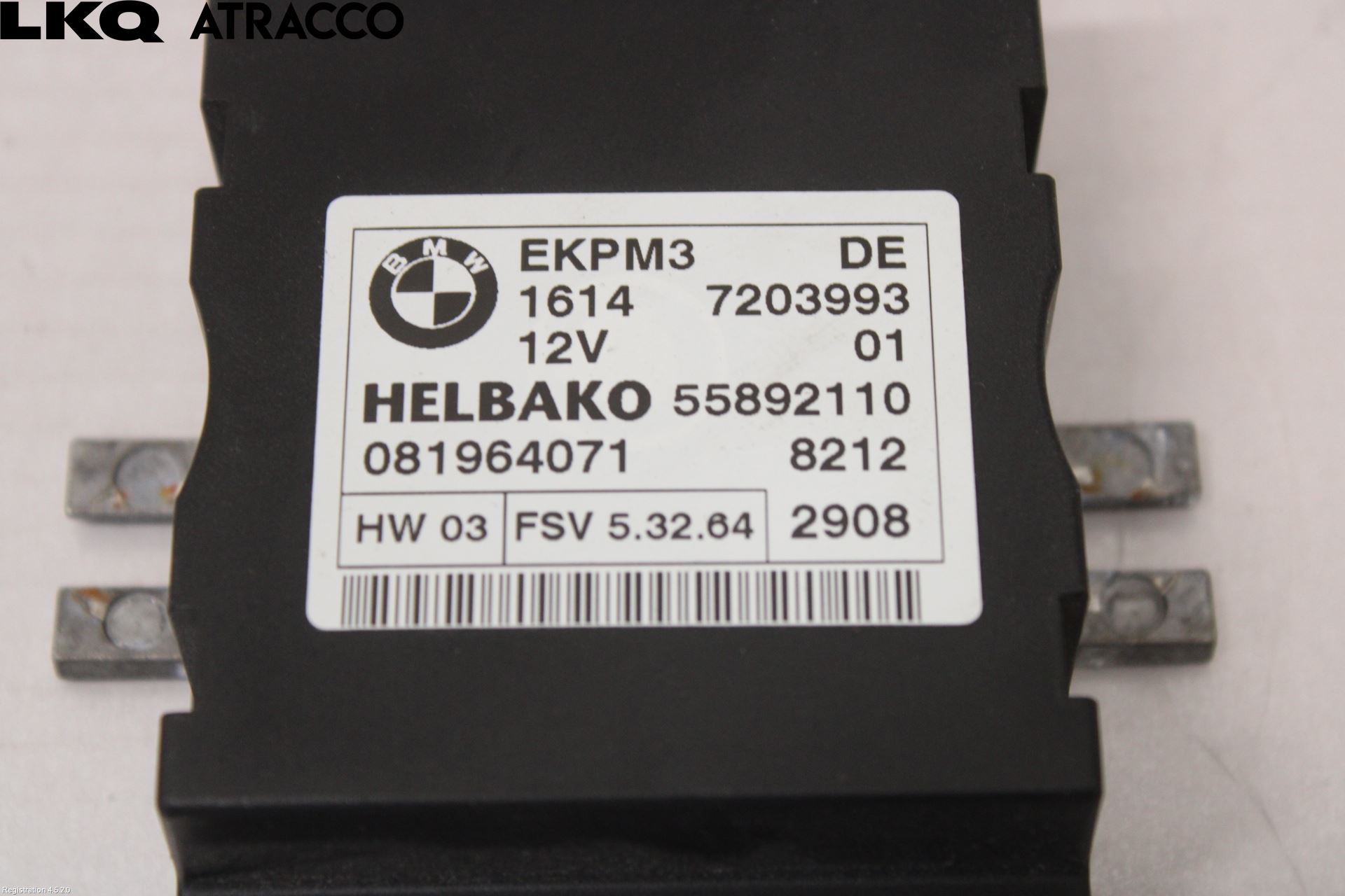 BMW 5 E60/61 Sed/Tou 02-10 Styreenhet Drivstoffpumpe