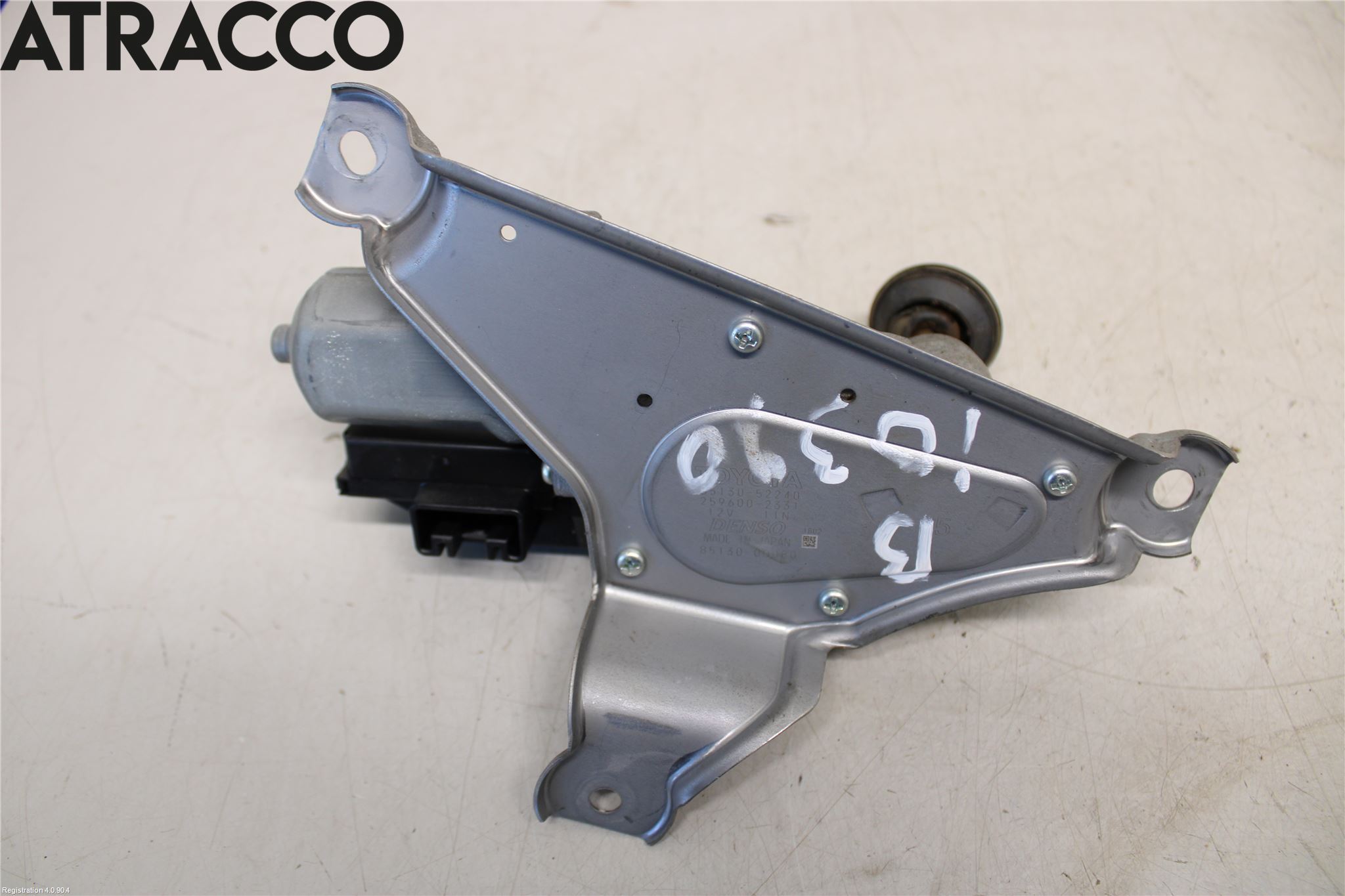 Toyota YARIS XP130 12-14 Viskermotor Bakluke