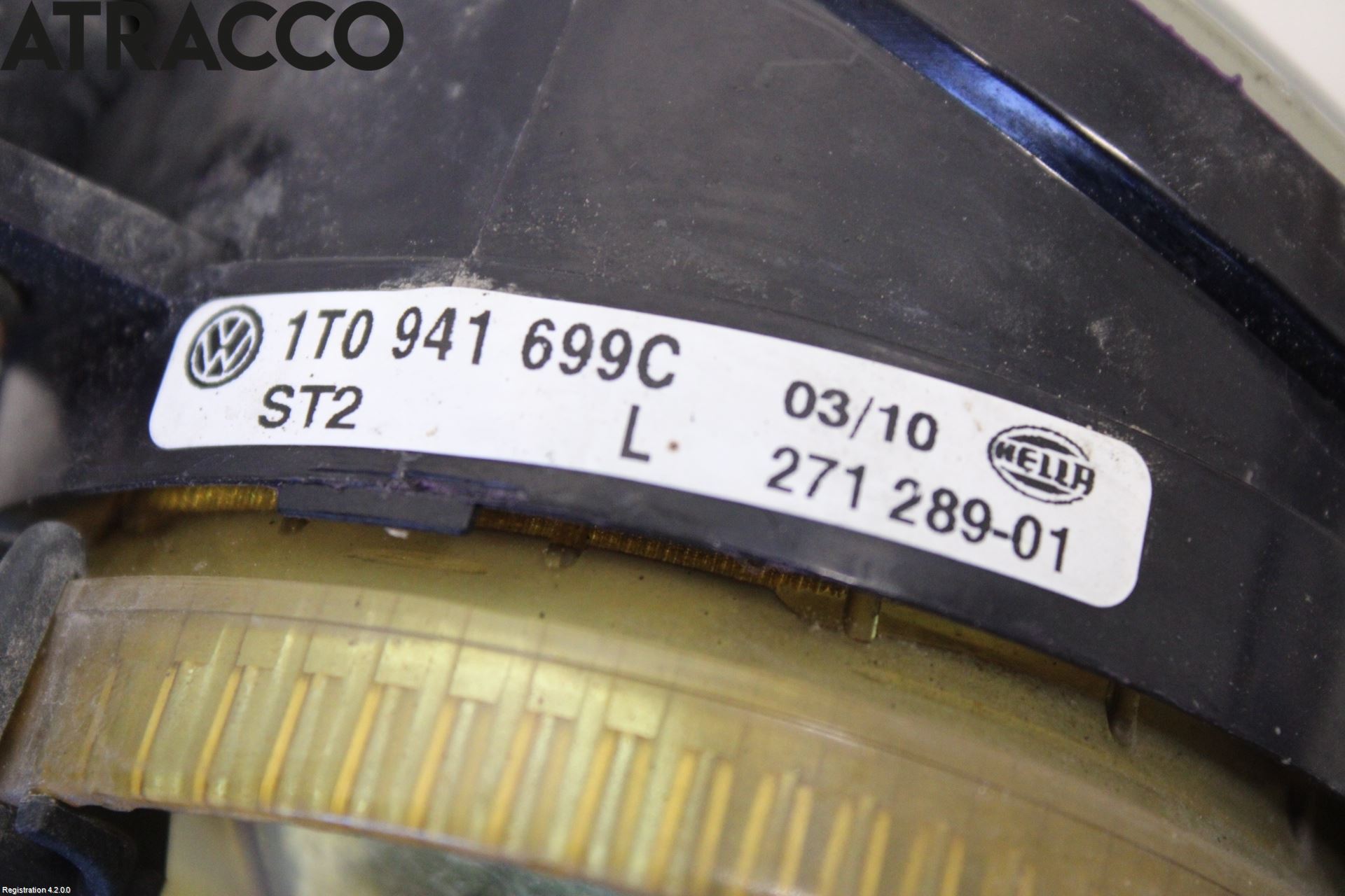 Volkswagen VW TIGUAN 07-16 Frontlykt-Kurve-Tåkelys