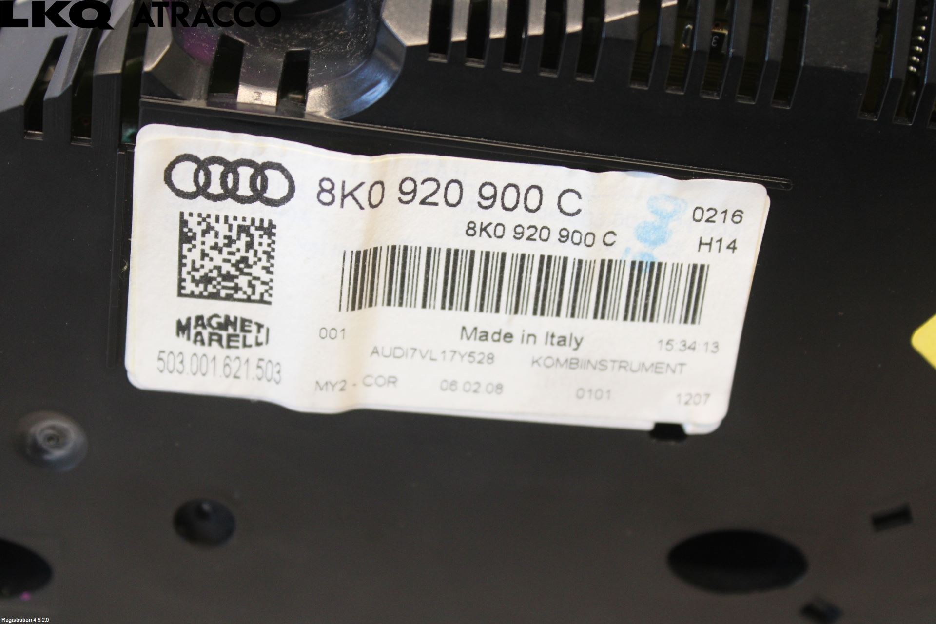 Audi A4/S4 08-11 Instr Kombinert