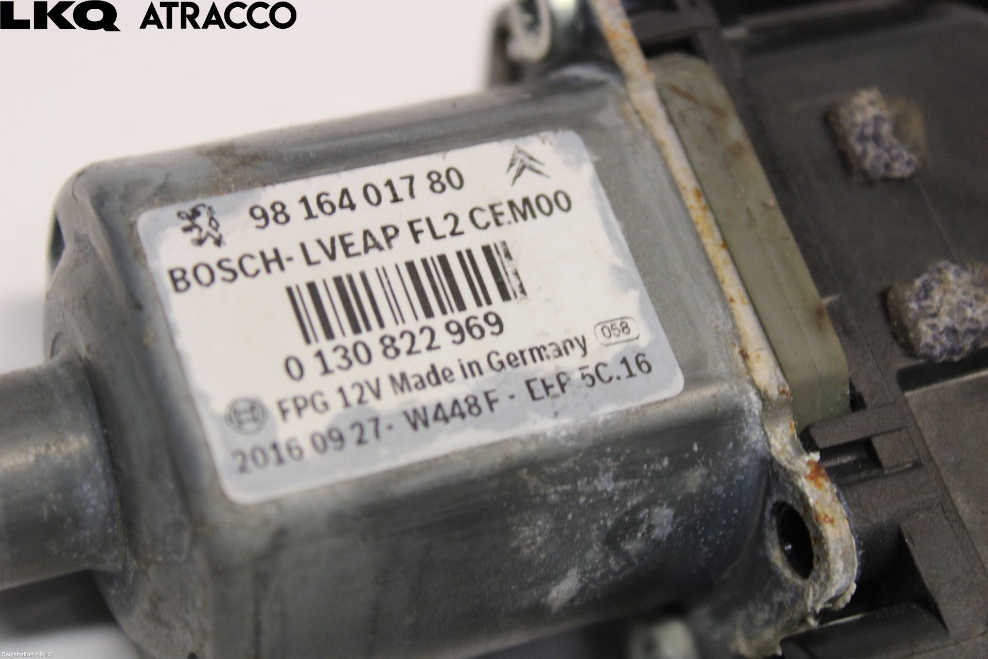 Peugeot 2008 13-20 Vindusheismotor