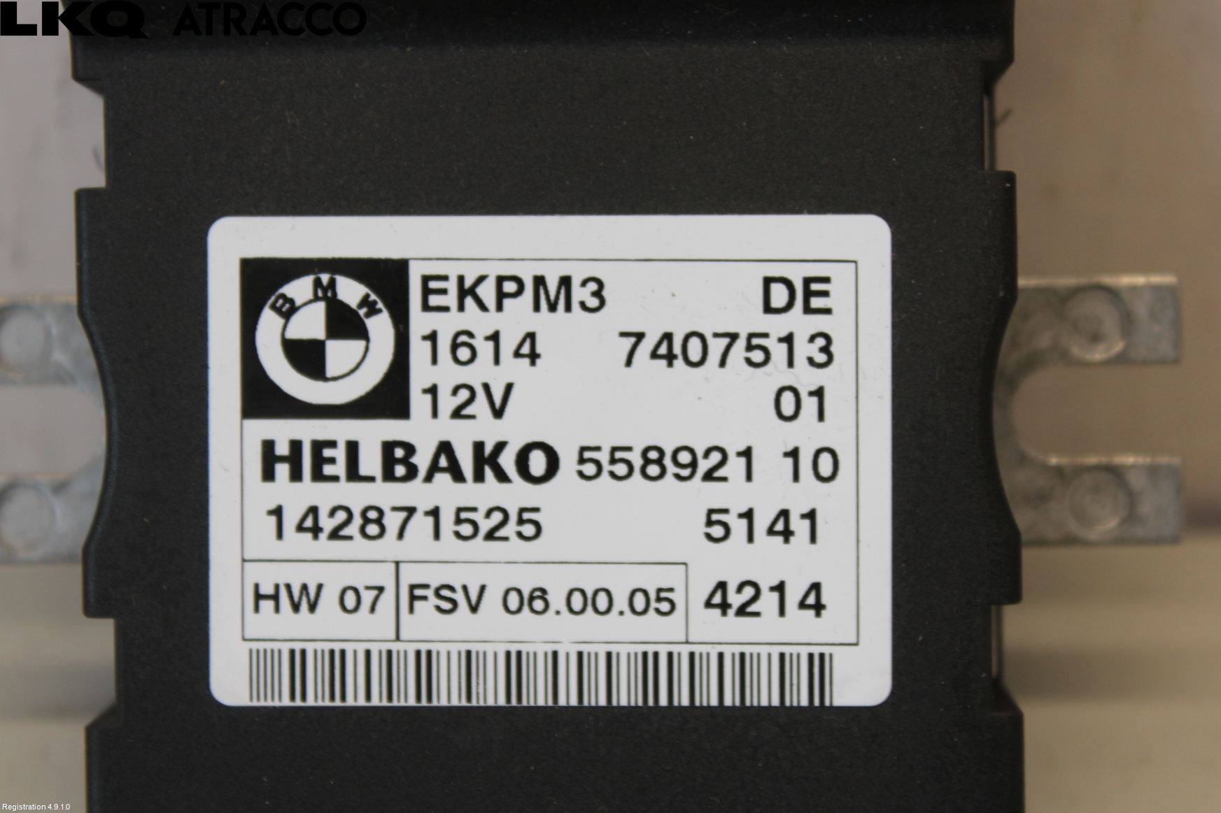 BMW X1 E84 10-15 Styreenhet Drivstoffpumpe