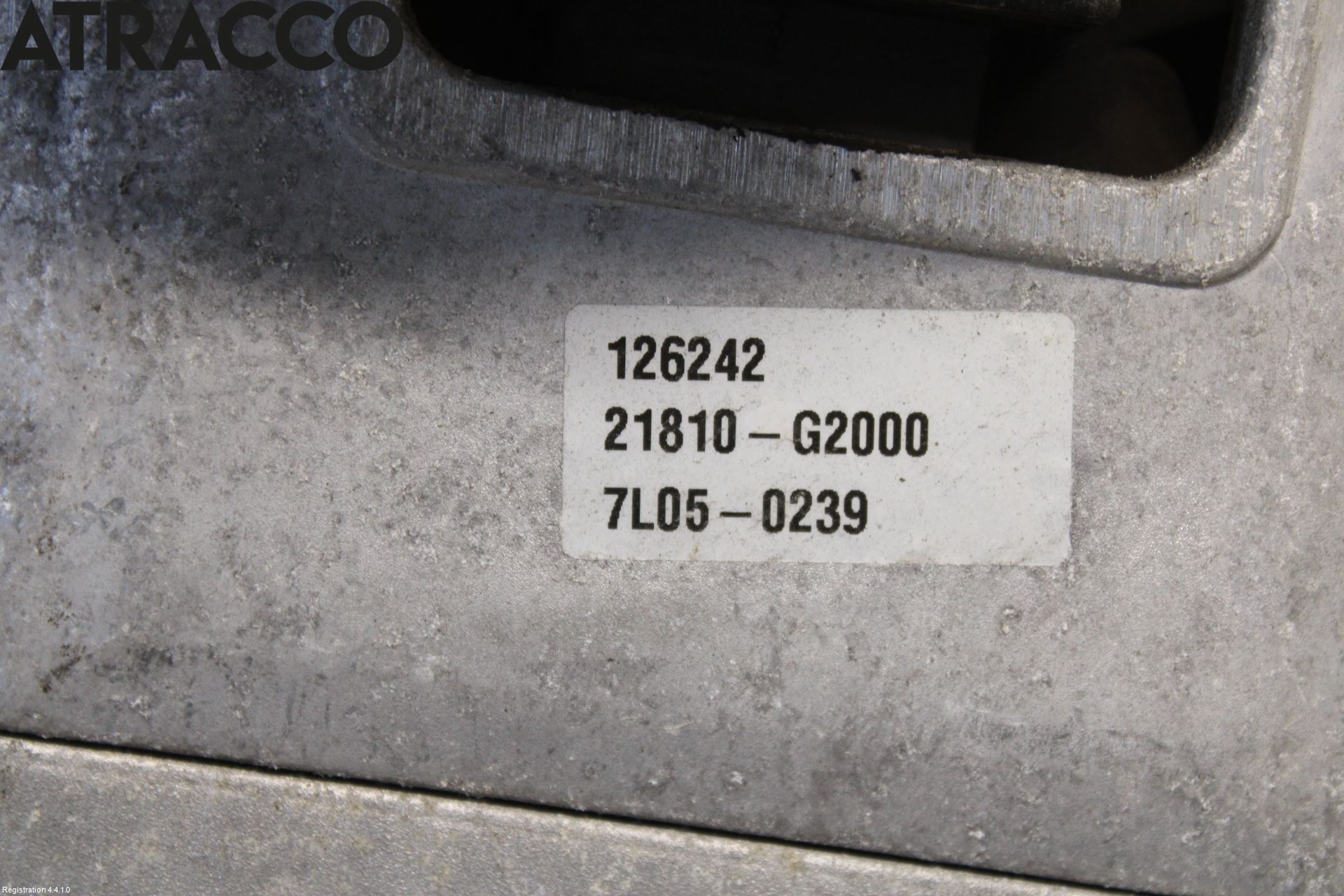 Hyundai IONIQ AE 17-22 Motor Feste Stål-Alu