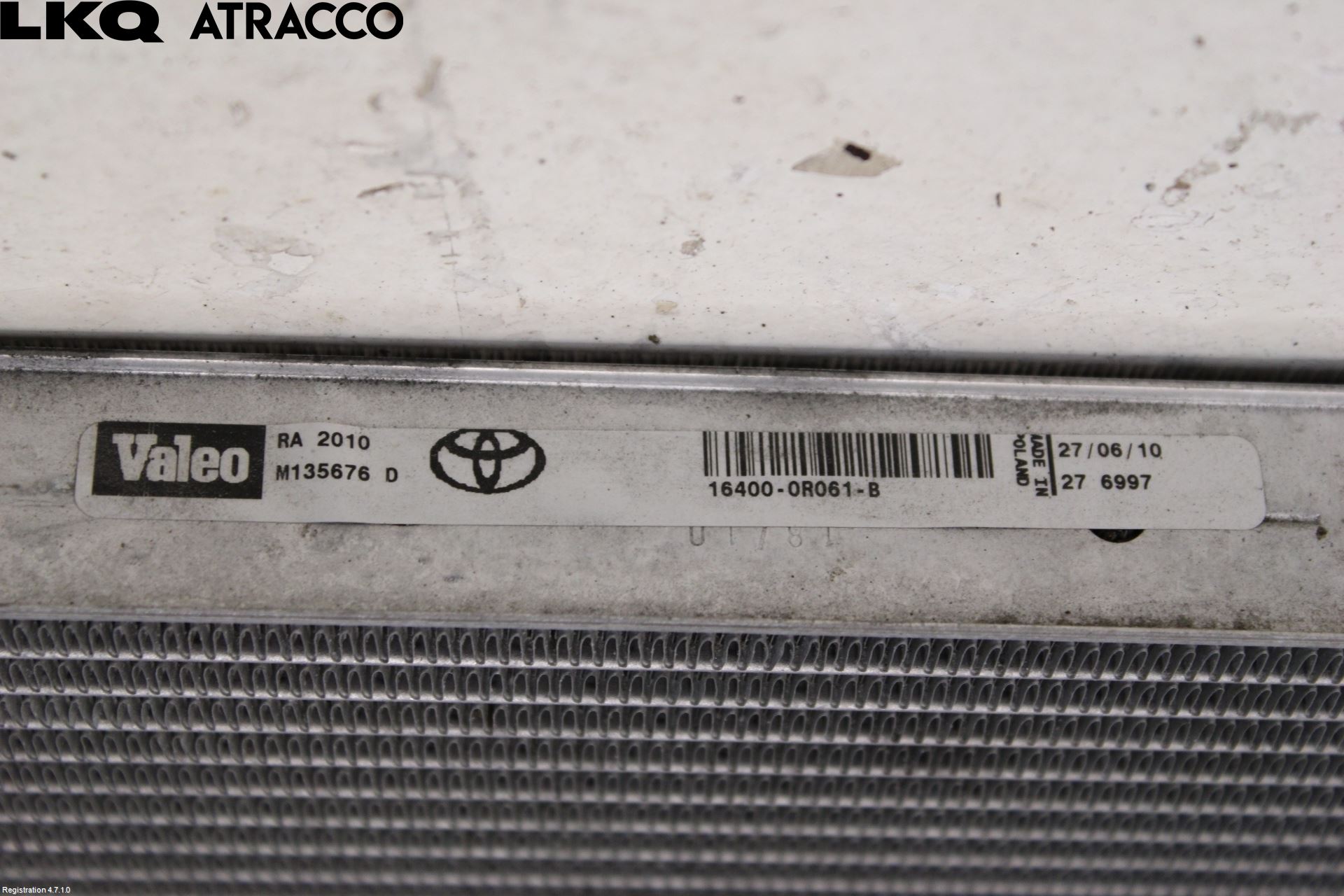 Toyota AVENSIS 09-15 Radiator Manuell