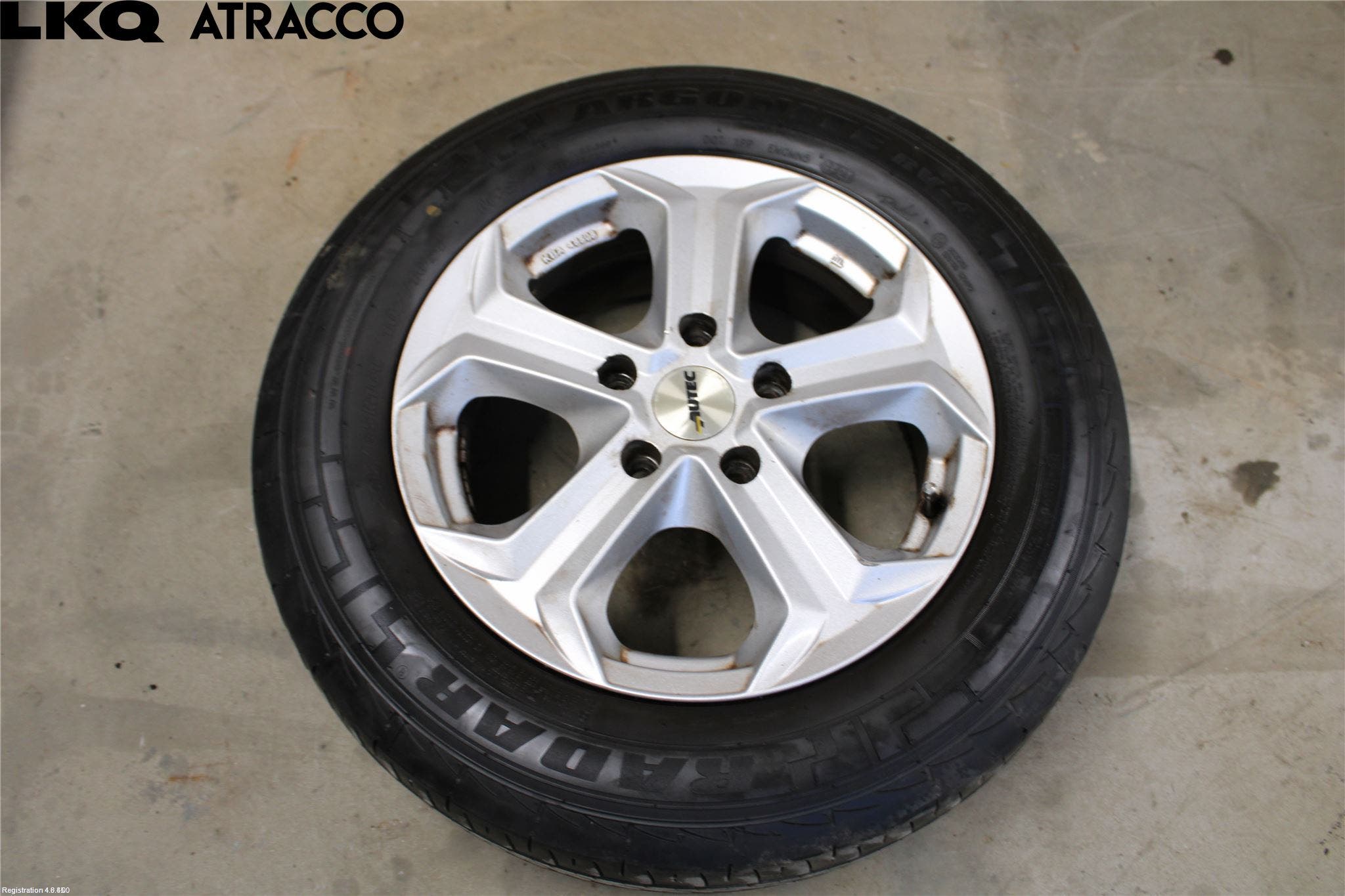 Volkswagen VW CADDY 11-15 Dekk Vinter På Alu Felg 4Stk