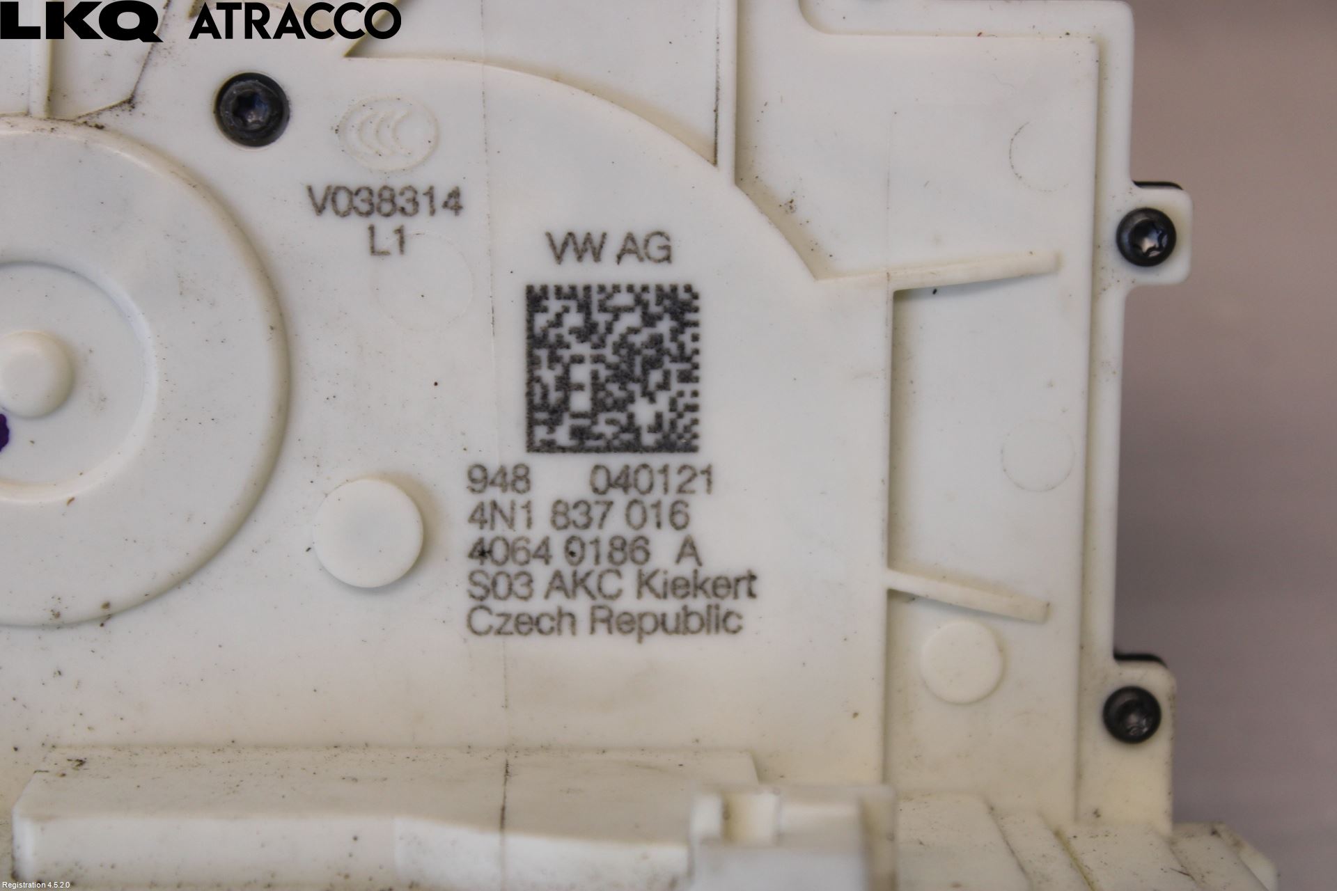 Porsche TAYCAN 20- Dørlås - Låsekasse